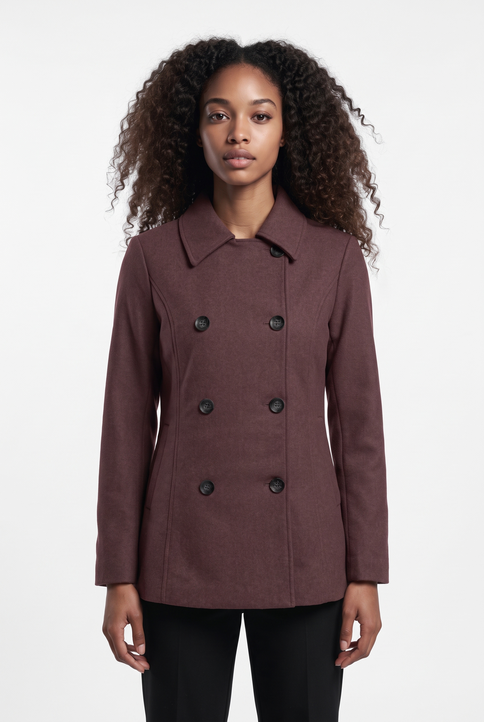 ONLY Manteau court »ONLBLAKE PEACOAT CC OTW« fibre synthétique