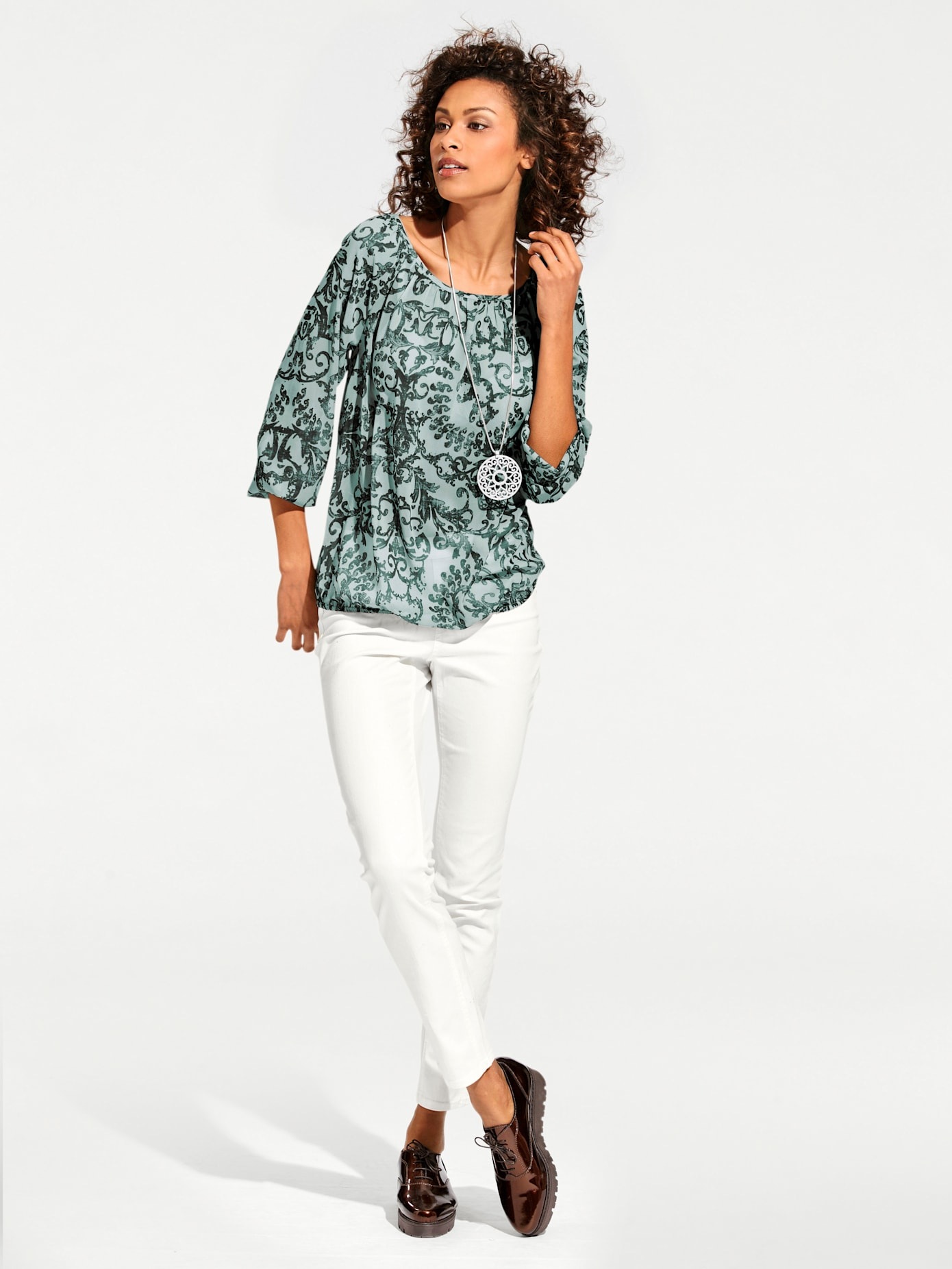 heine Druckbluse