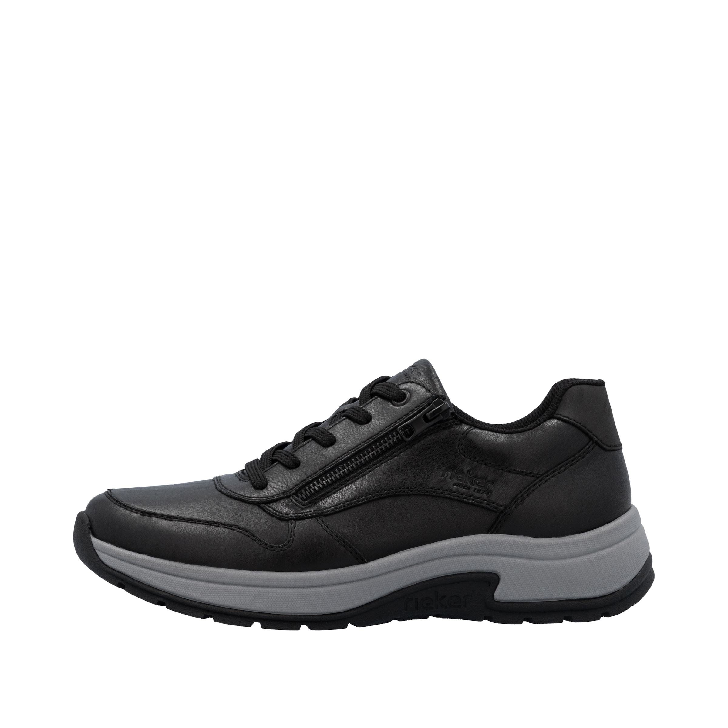 Rieker Sneaker  Schnürschuh, Halbschuh, Freizeitschuh mit gepolstertem Schaftrand
