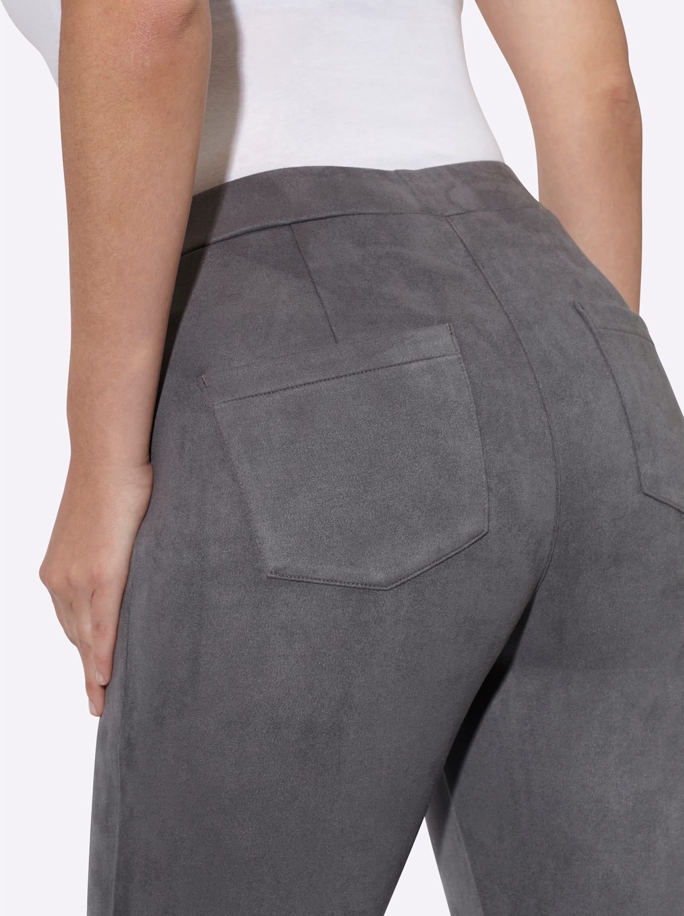 heine Pantalon imitation cuir