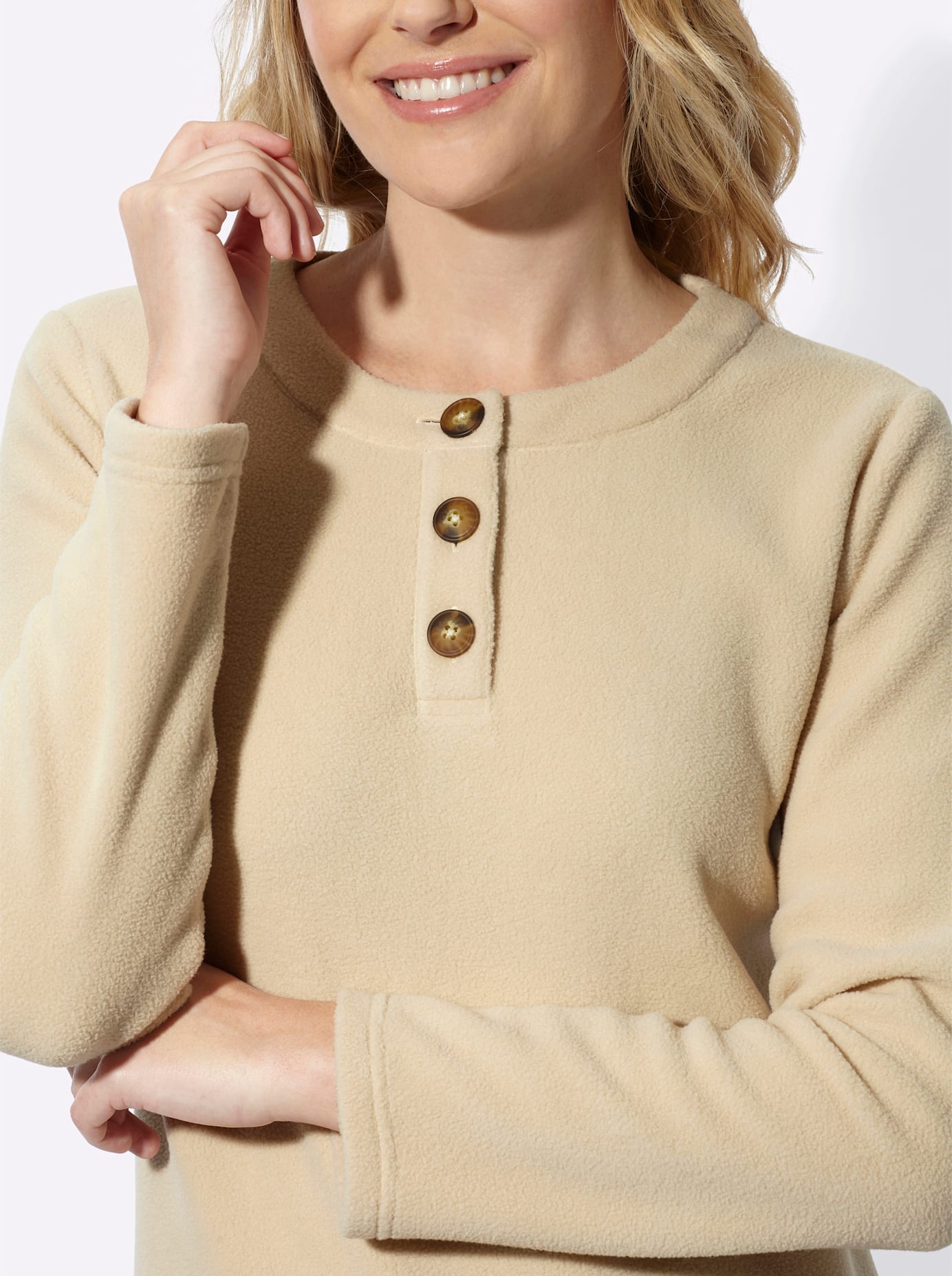 Classic Basics Fleeceshirt »Fleece-Shirt« 1