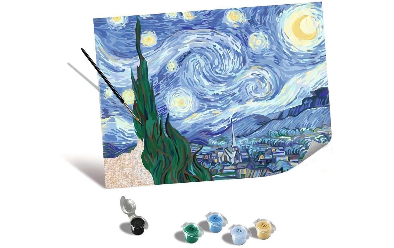 Ravensburger Malen nach Zahlen »CreArt – Starry Night (Van Gogh)«