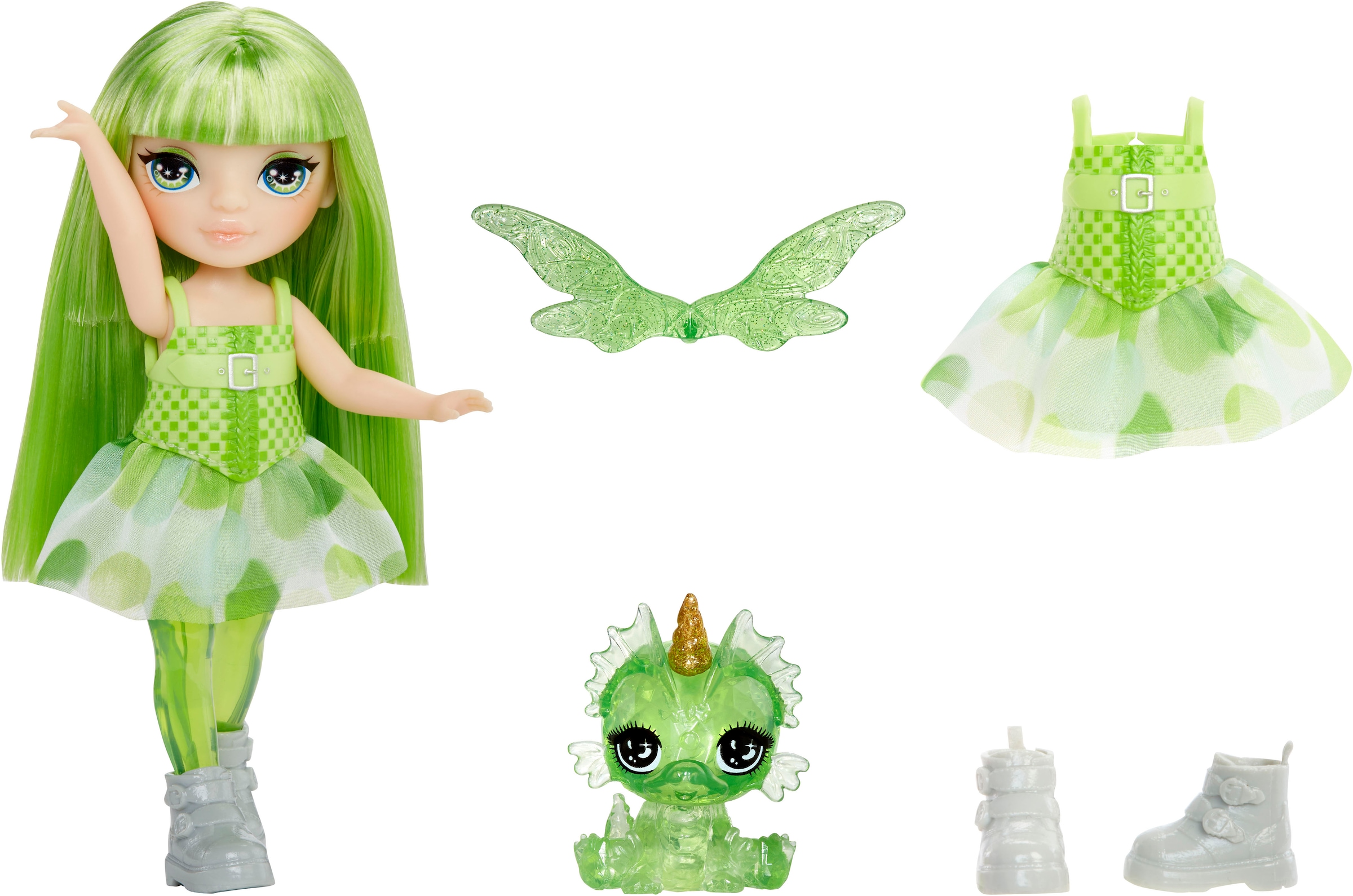 RAINBOW HIGH Minipuppe »Littles Rainbow Fantasy Fairies Doll- Emerald (Green)«