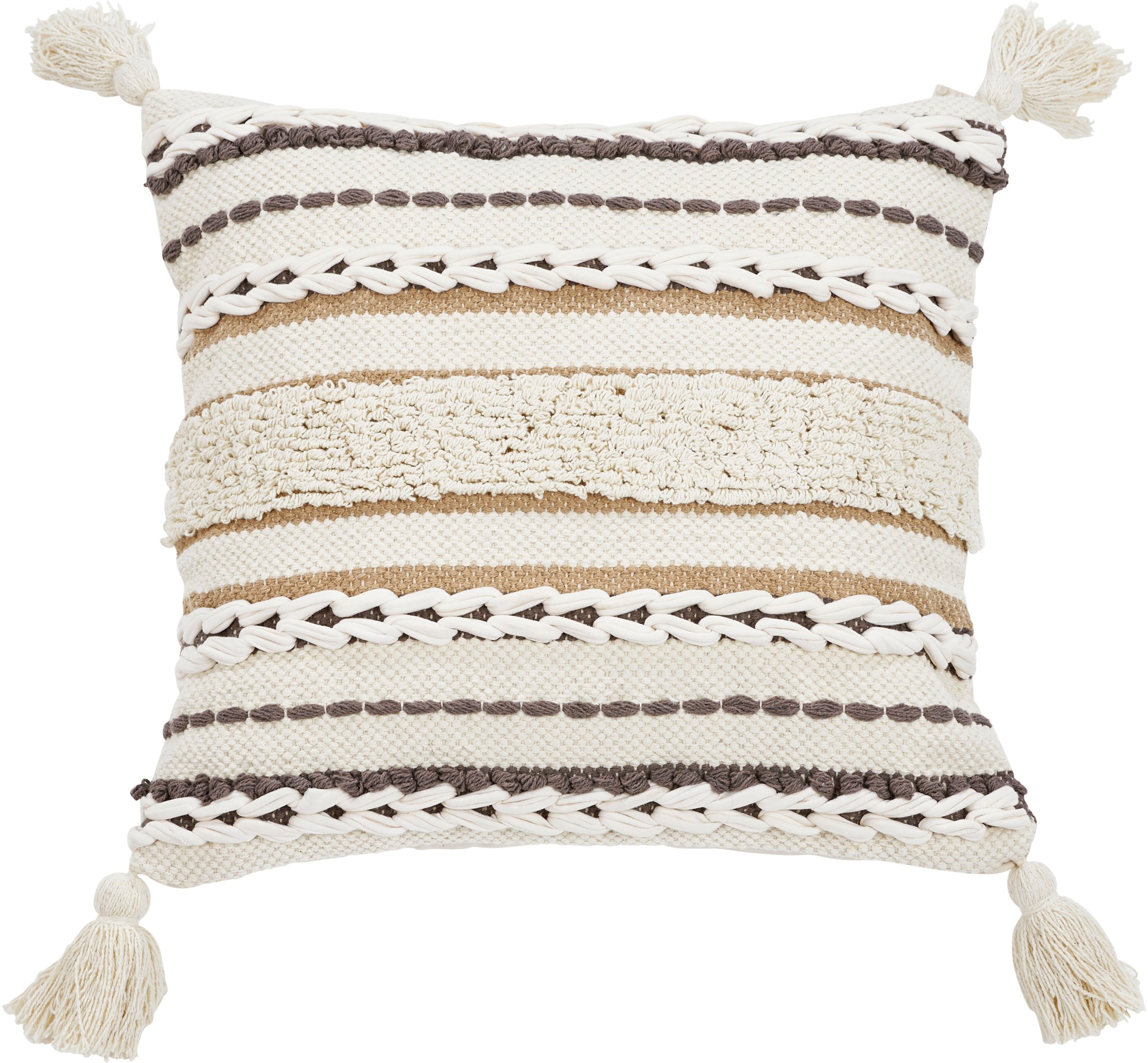 Image of done. Dekokissen "Kala" Kissenhülle im Boho-Stil