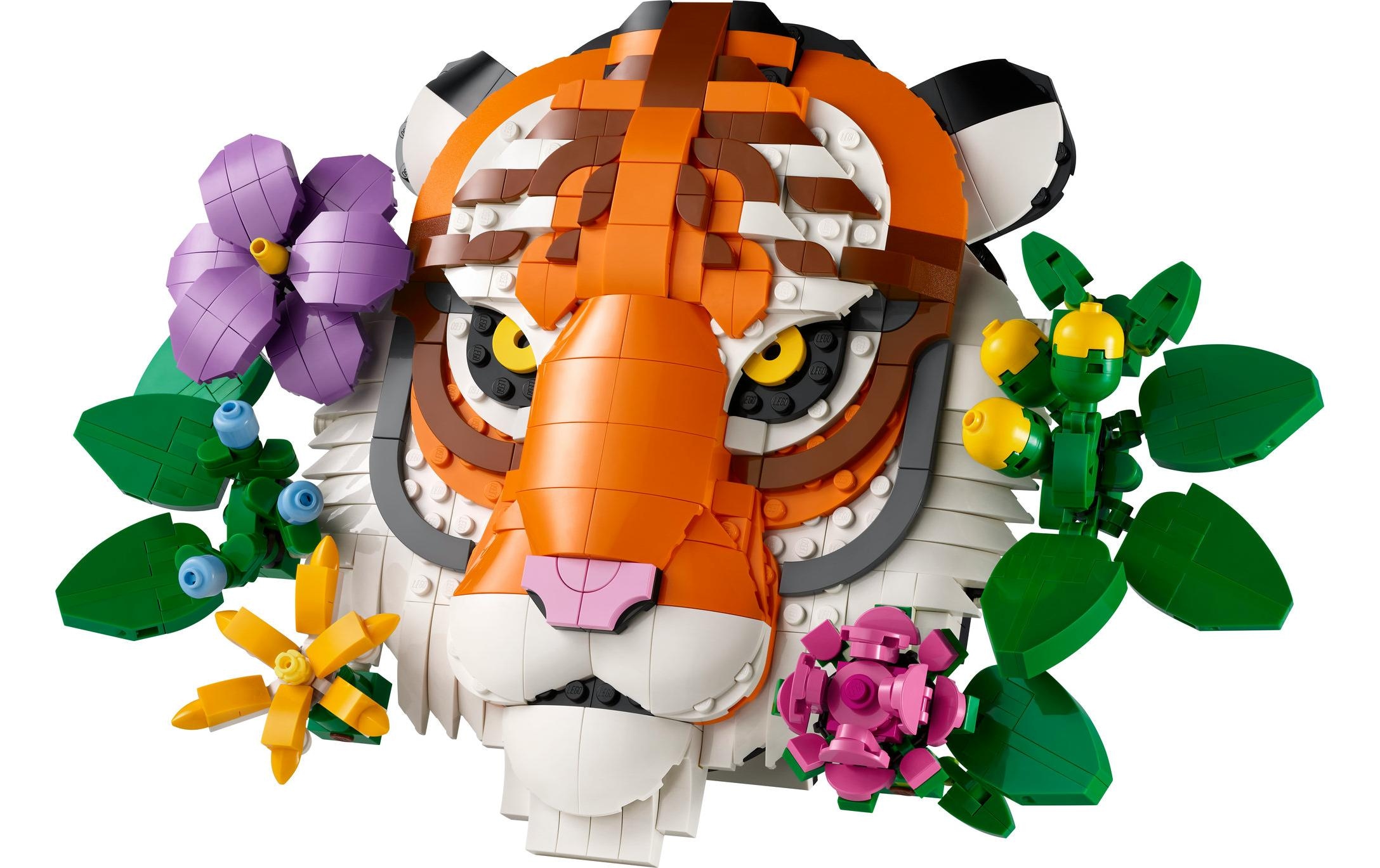 LEGO® Spielbausteine »Art Fauna Collection – Tiger 31217«, (744 St.)