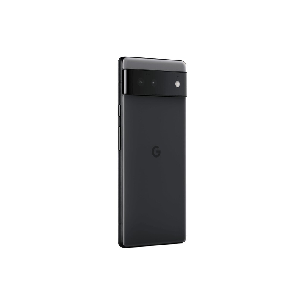 Google Smartphone »6 128 GB 5G Stormy«, schwarz, 16,19 cm/6,4 Zoll, 128 GB Speicherplatz, 50 MP Kamera