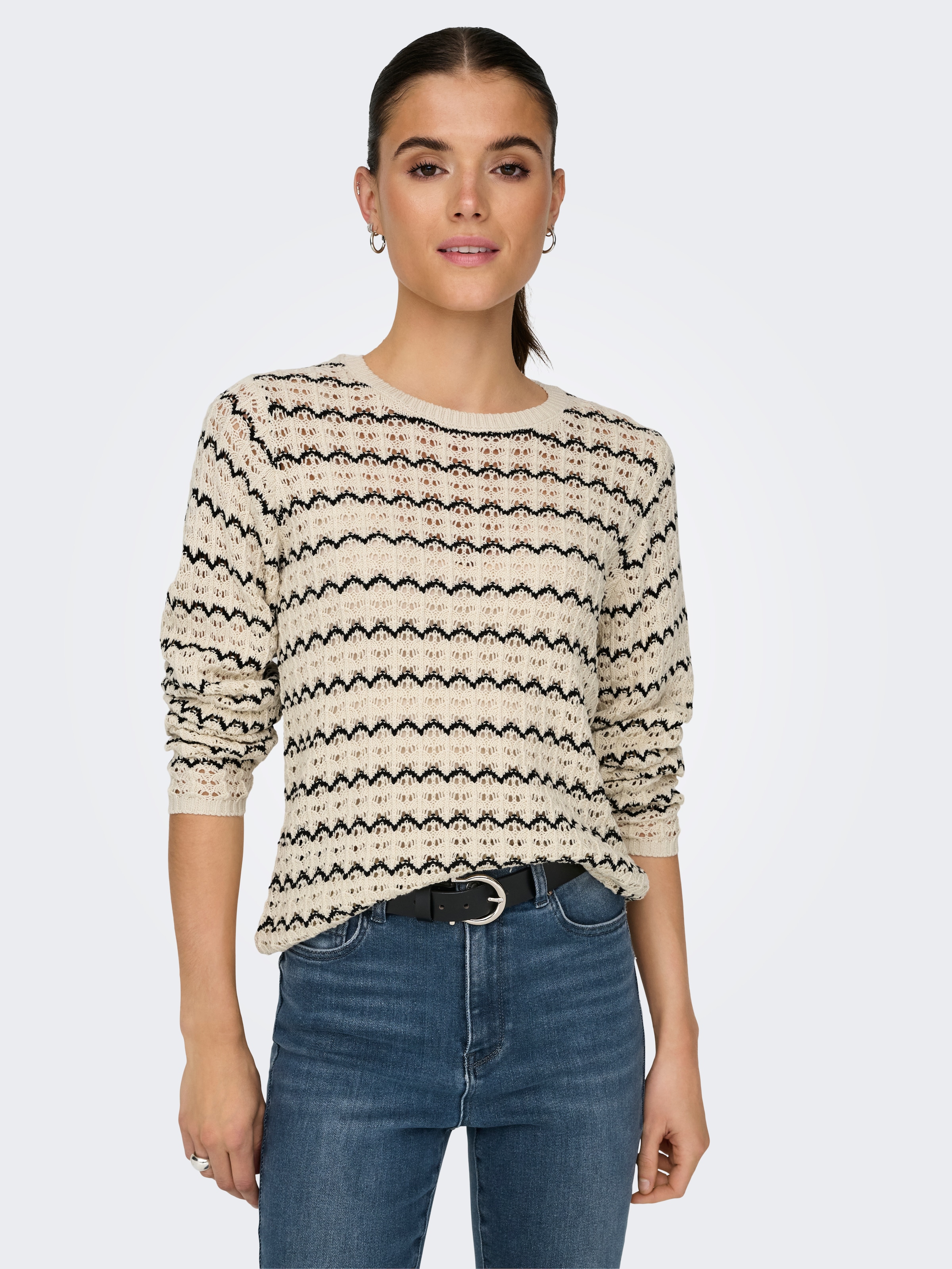 Strickpullover »ONLASA LS STRUCTURE O-NECK NCA KNT«