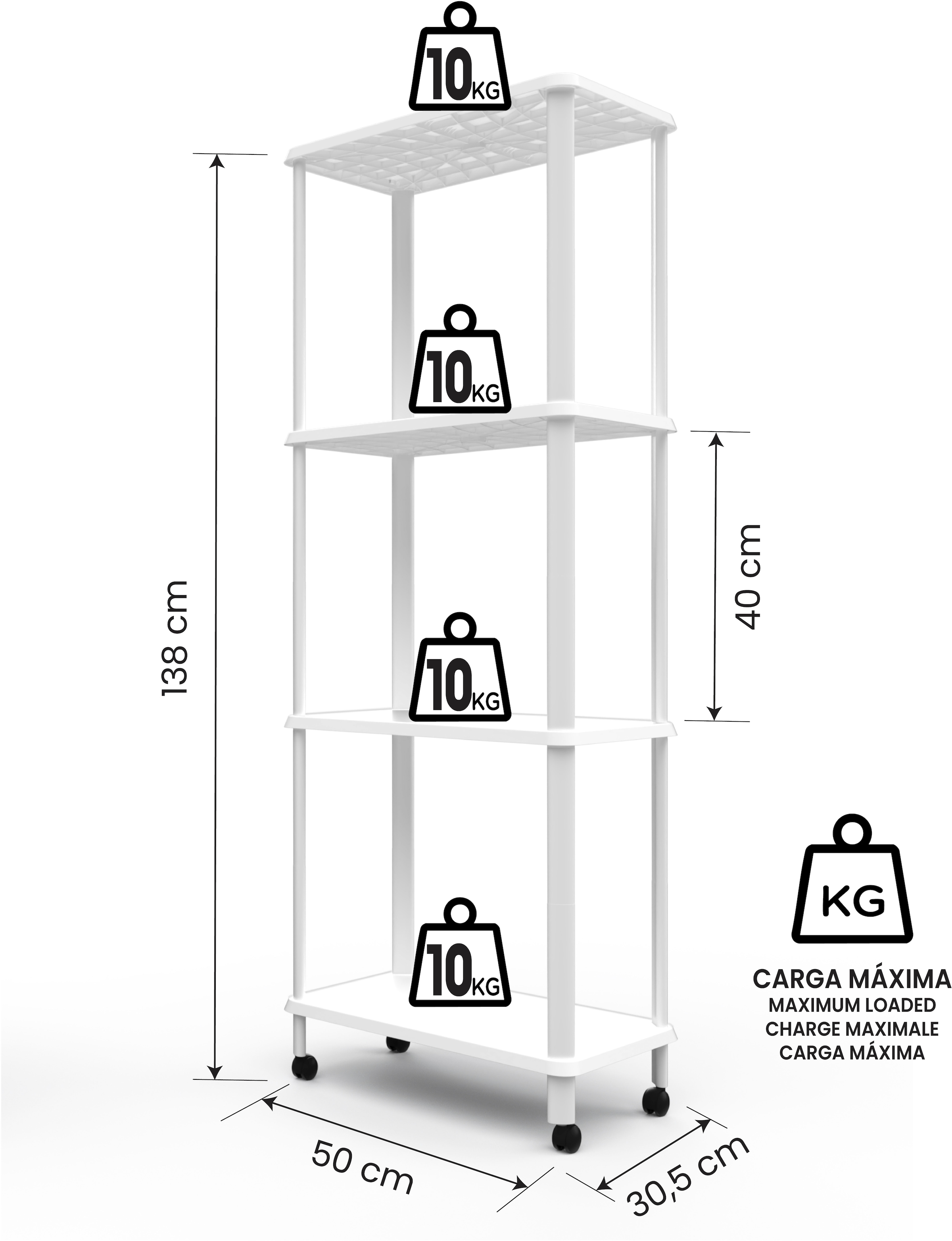 Bischof Badregal »Amico« stabil, mobil und agil