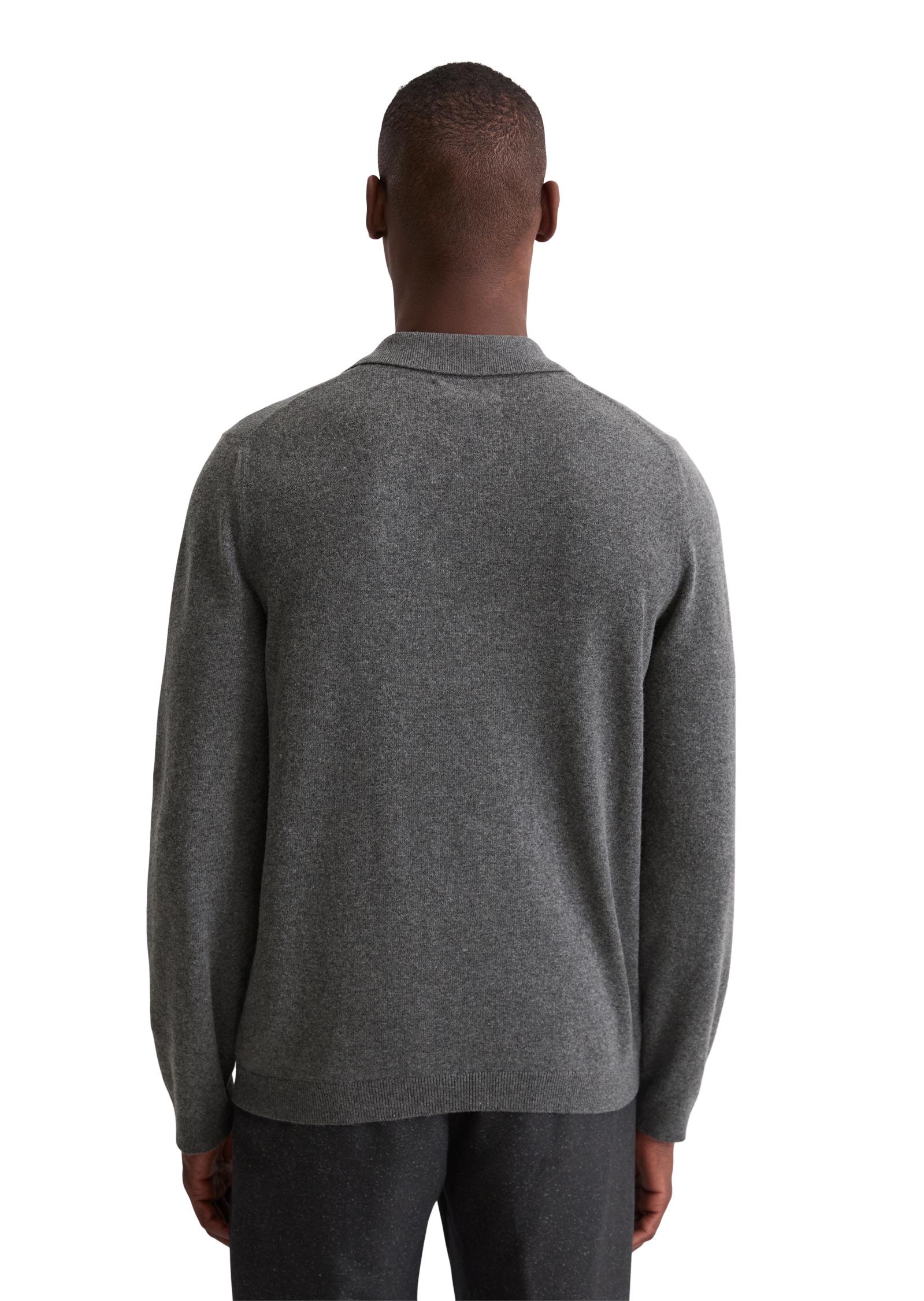 Marc O'Polo Strickpullover Polokragen, Regular fit, weiche Wollmischung