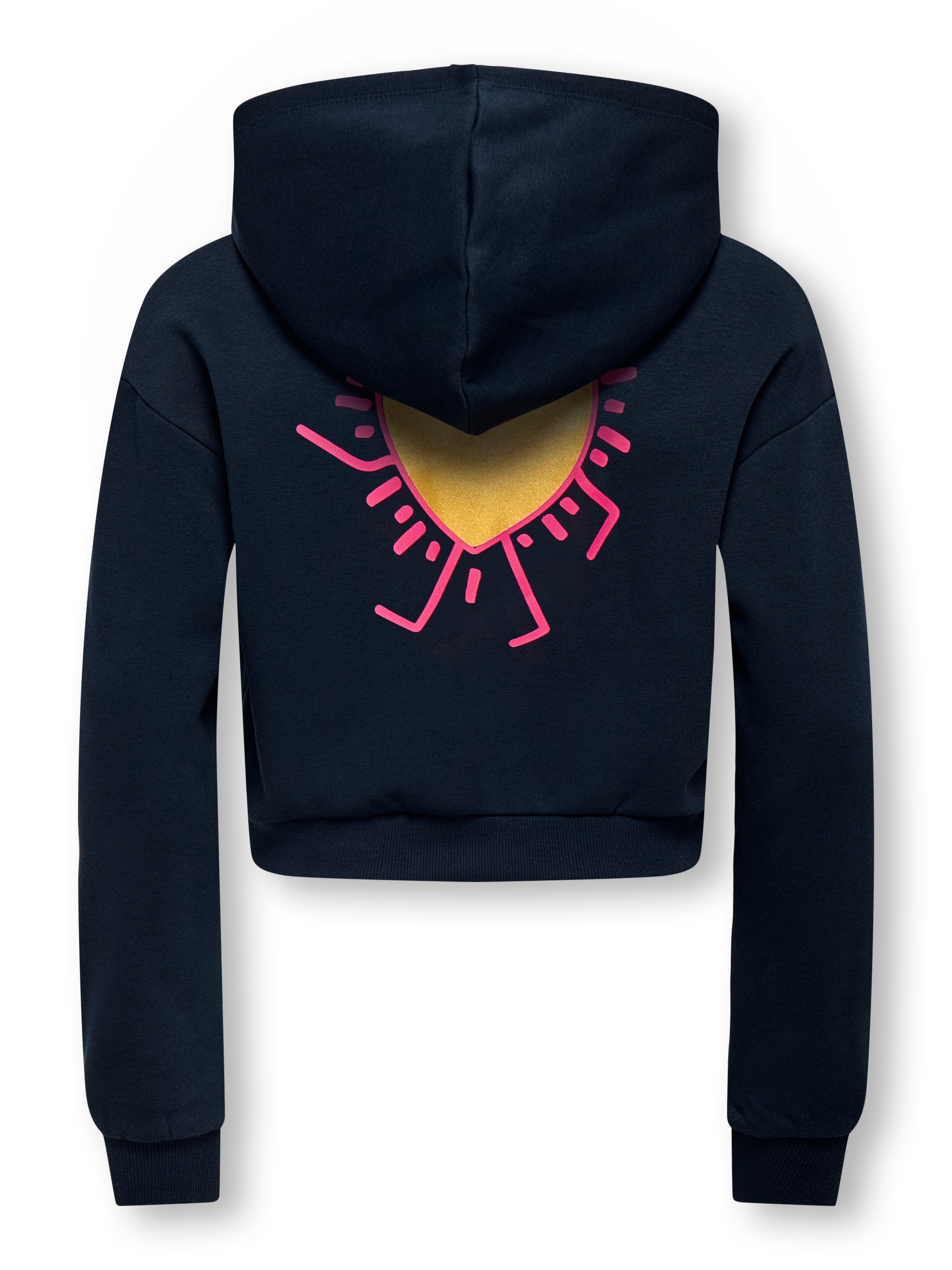 KIDS ONLY Sweat à capuche »KOGCOOPER LIFE LOV E LS HOOD FR SWT«, mit unterschiedlichen Motiven, je nach Bodyfarbe
