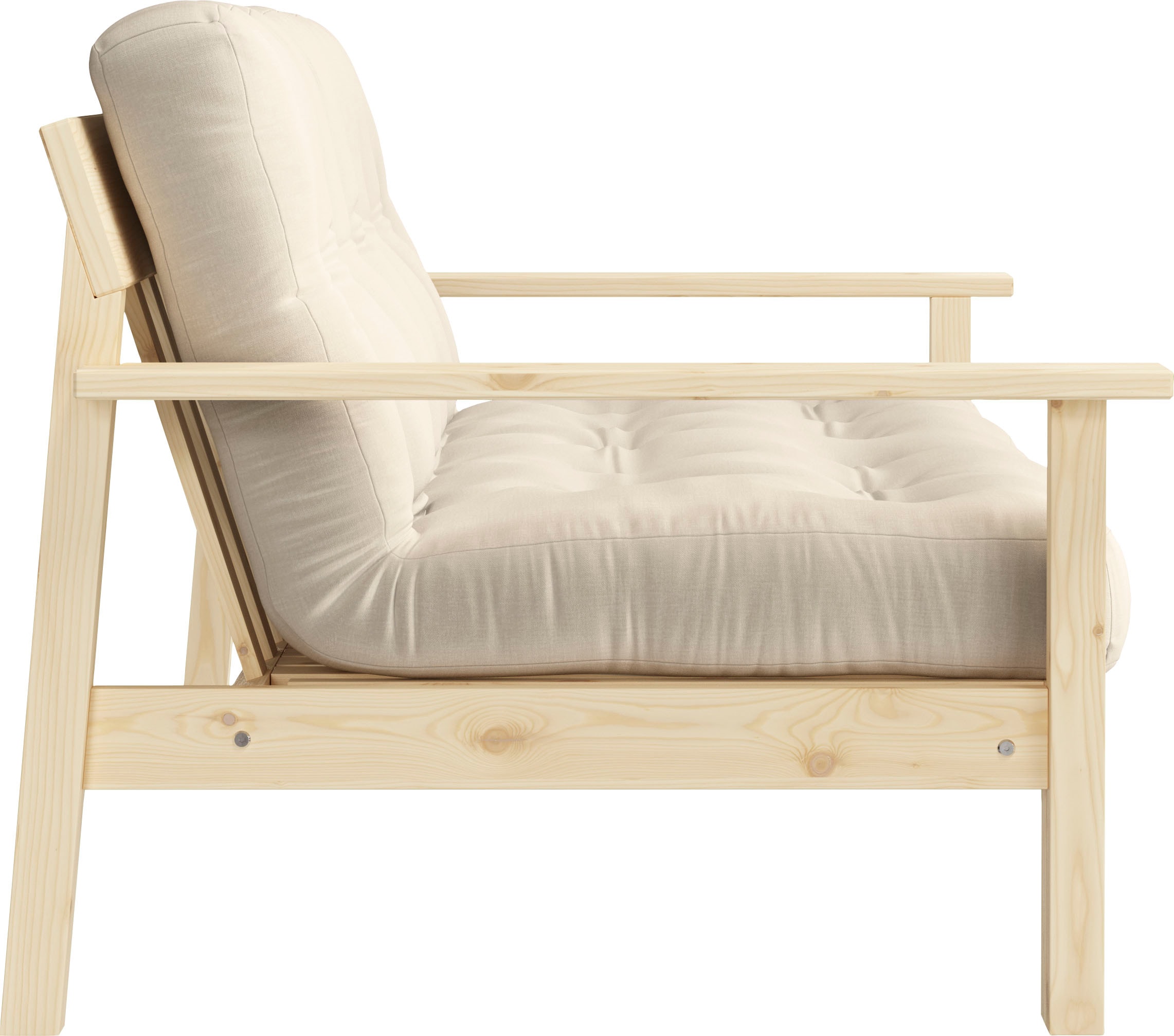 Karup Design Schlafsofa »Unwind«, Mit Holzstruktur, inkl. Futonmatratze, Liegefläche 130x190 cm