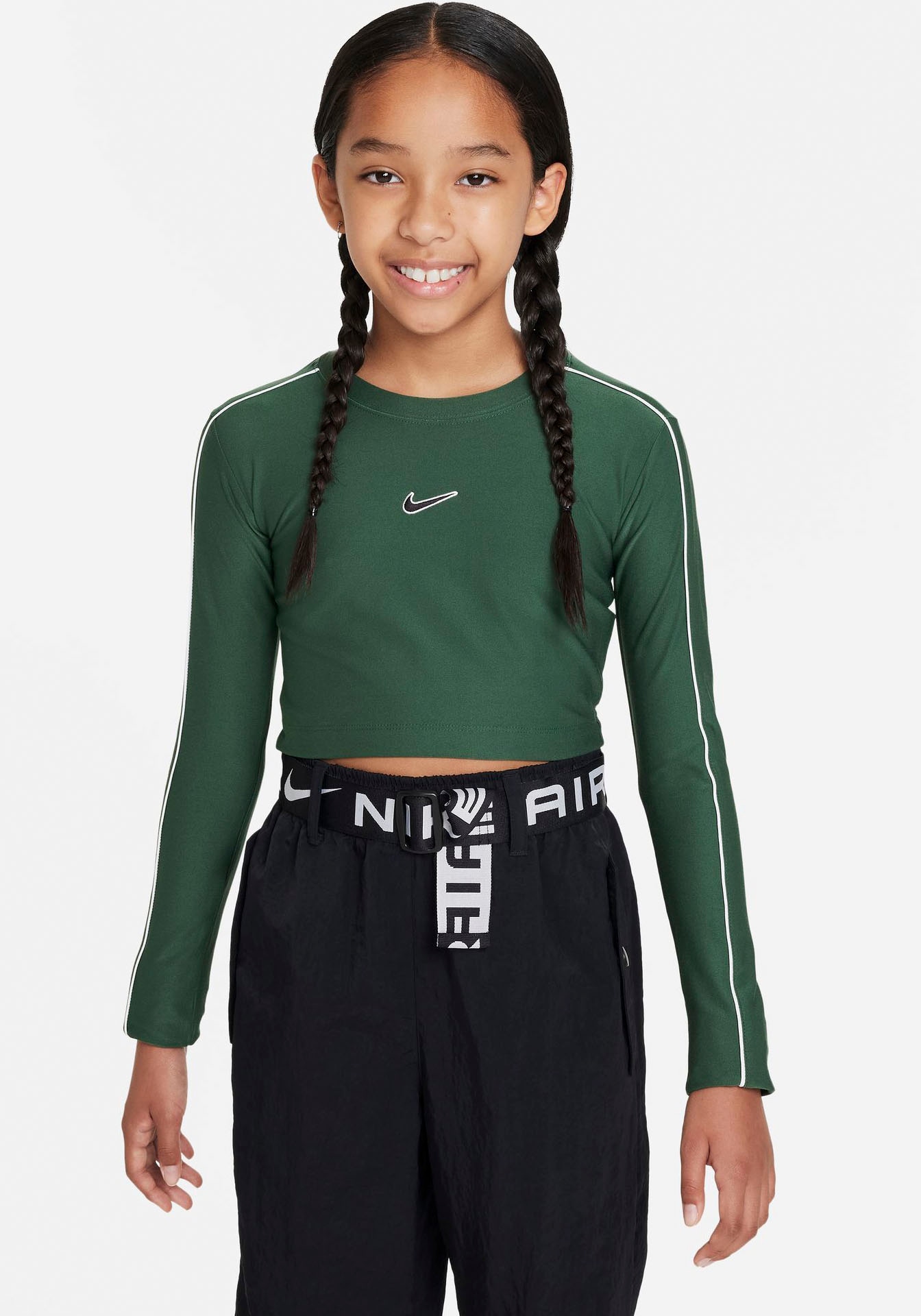 Nike Sportswear Sweatshirt »G NSW CRP LS TOP SW - für Kinder«