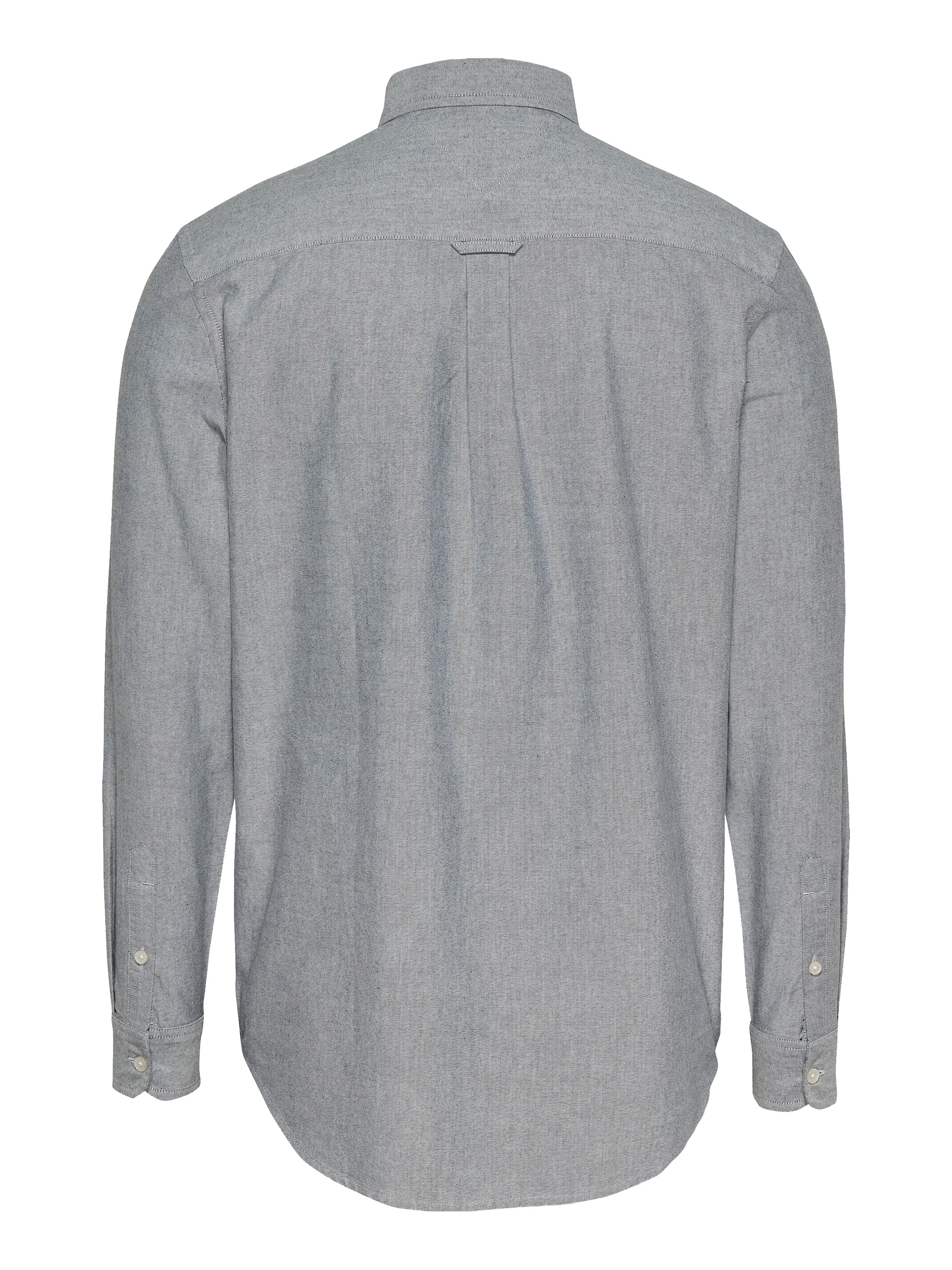 Tommy Jeans Langarmhemd »TJM REG OXFORD SHIRT EXT«, Mit Rundhalsausschnitt