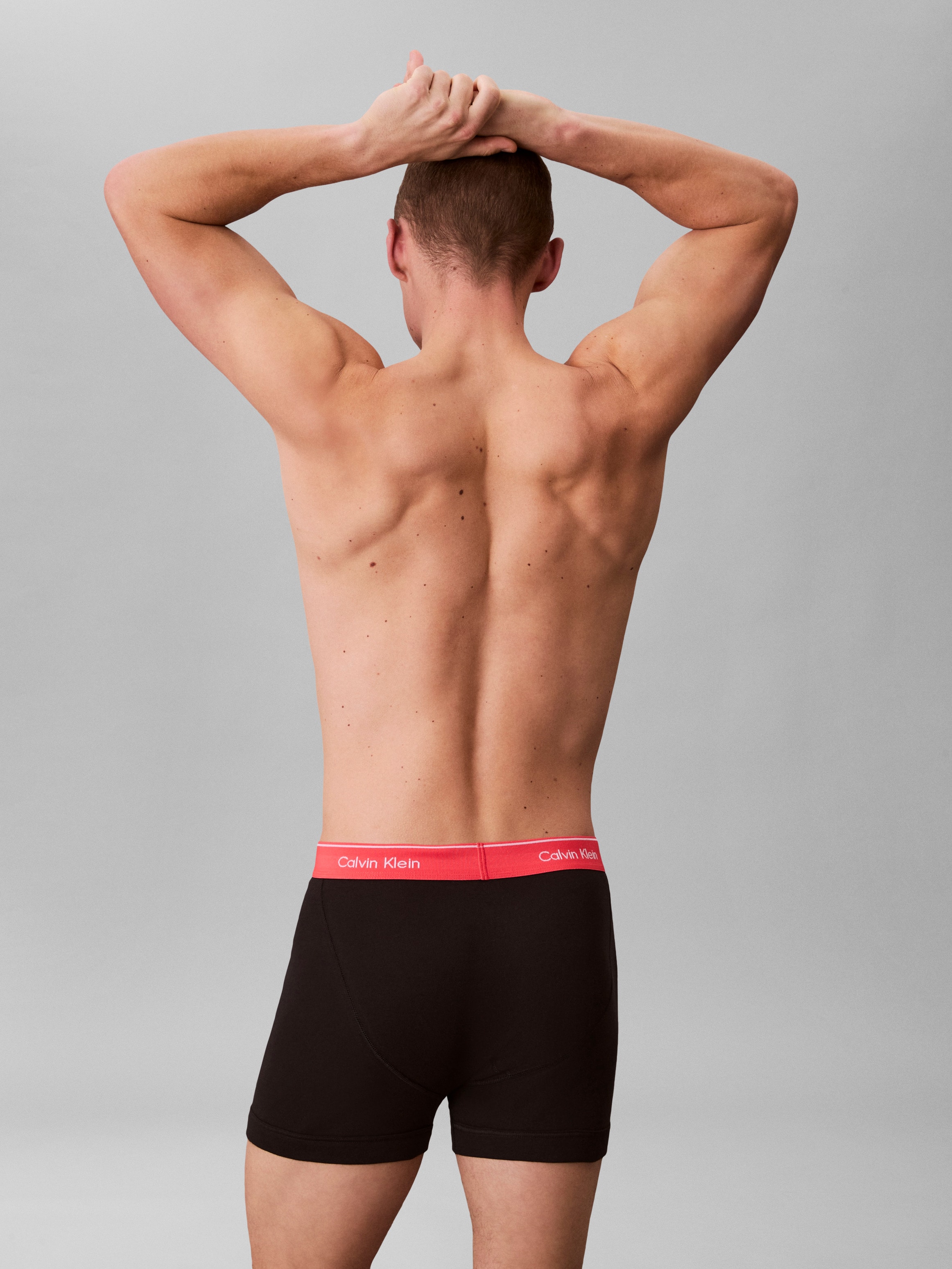 Calvin Klein Underwear Boxer »BOXER BRIEF 3PK« Packung, 3er-Pack,  mit Logo-Elastikbund (3 Stück)