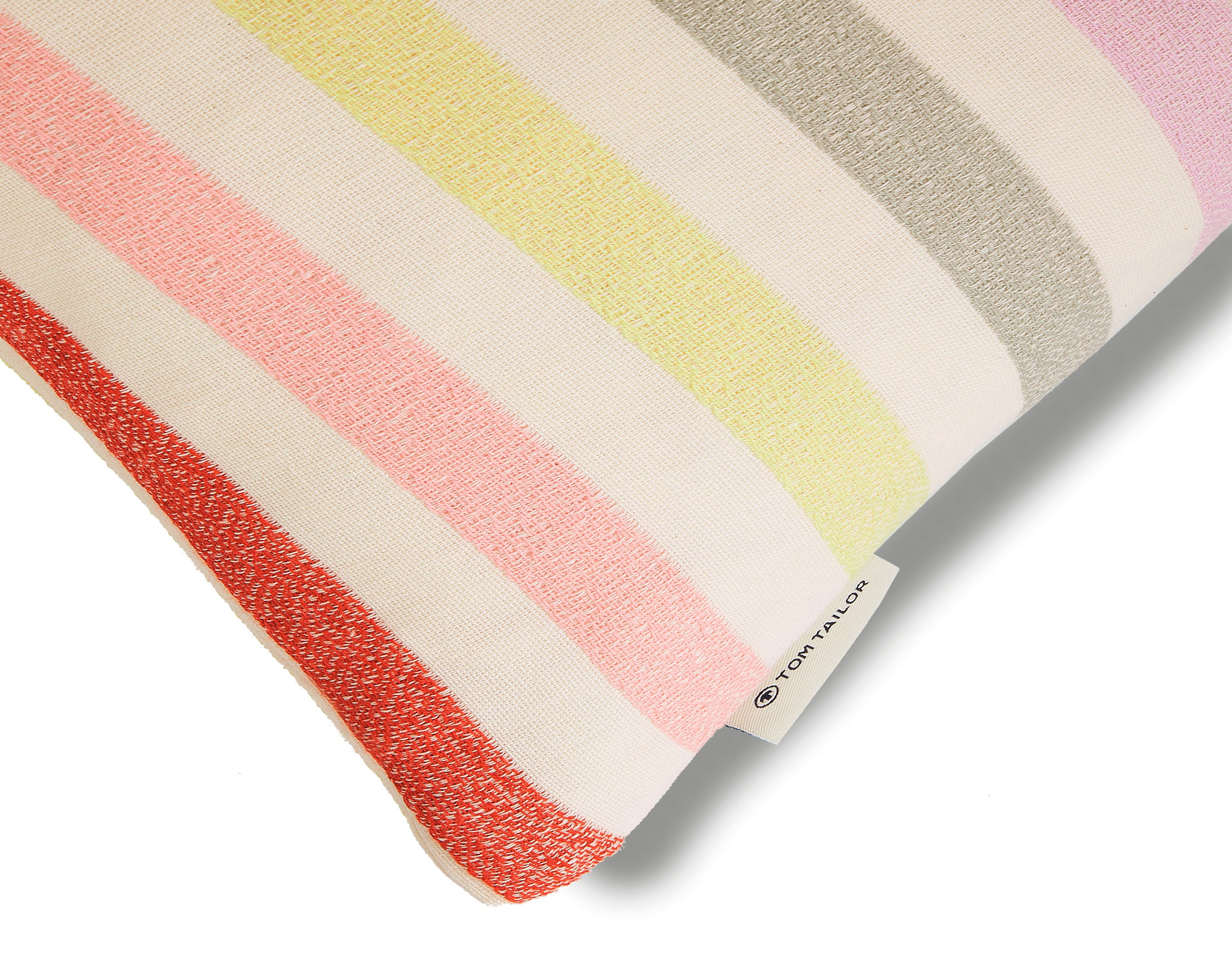 TOM TAILOR HOME Kissenbezüge »Pastel Stripe« in frischen Farben