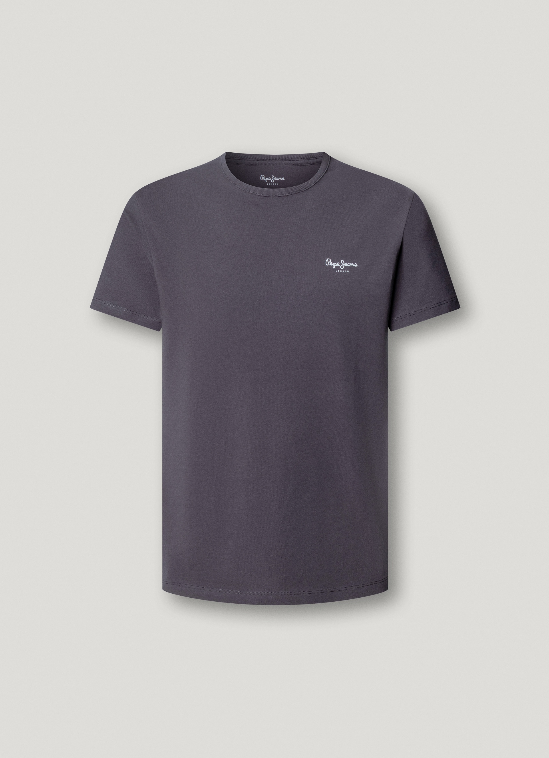 Pepe Jeans T-Shirt »ORIGINAL BASIC 3N« Rundhals mit kleinem Logodruck
