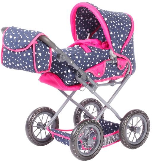 Image of Knorrtoys® Kombi-Puppenwagen »Ruby - Star Blue«, mit Wickeltasche bei Ackermann Versand Schweiz