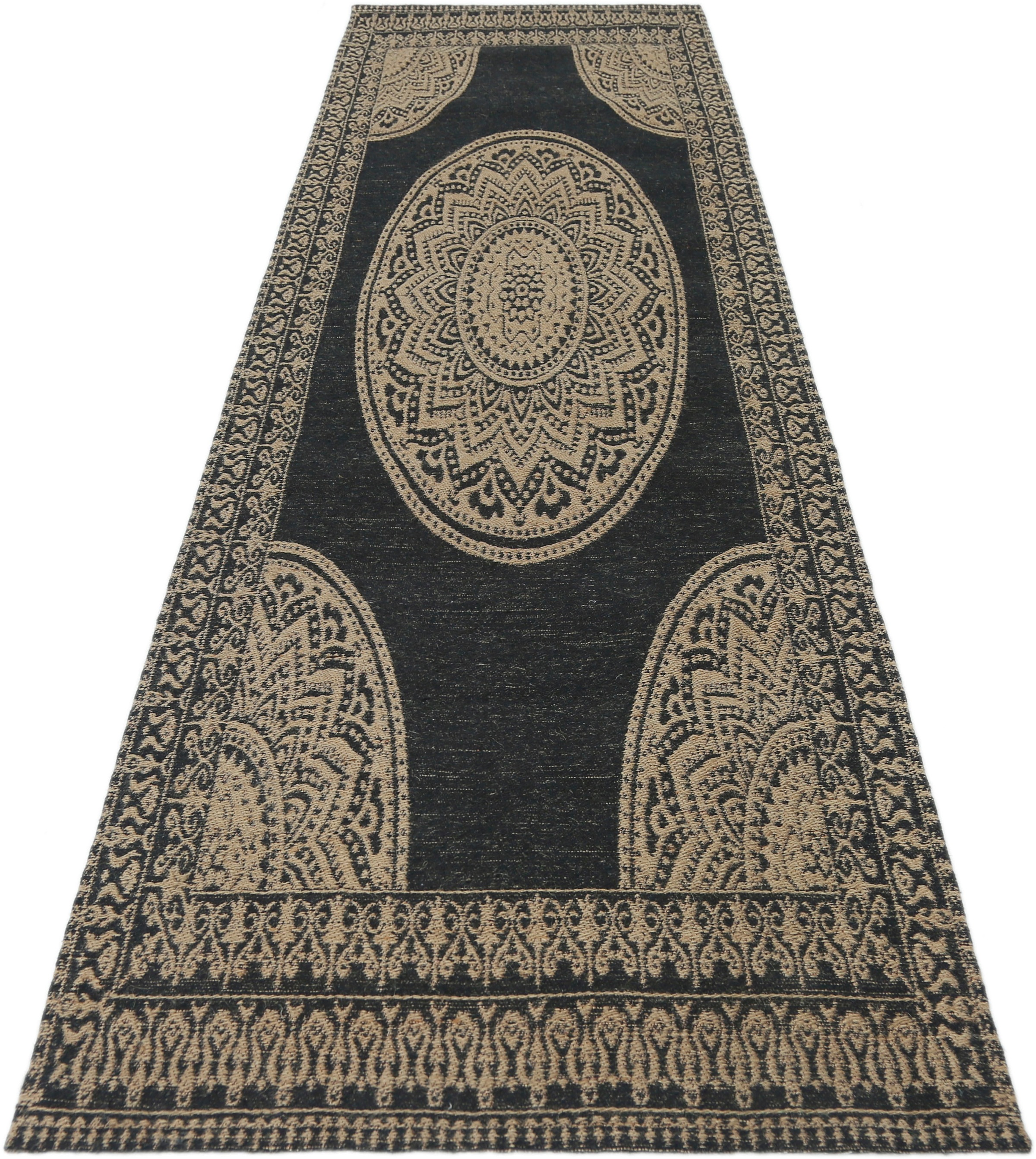 Image of Home affaire Läufer »Mandala«, rechteckig, 12 mm Höhe, aus natürlichern Fasern: Jute und Baumwolle bei Ackermann Versand Schweiz