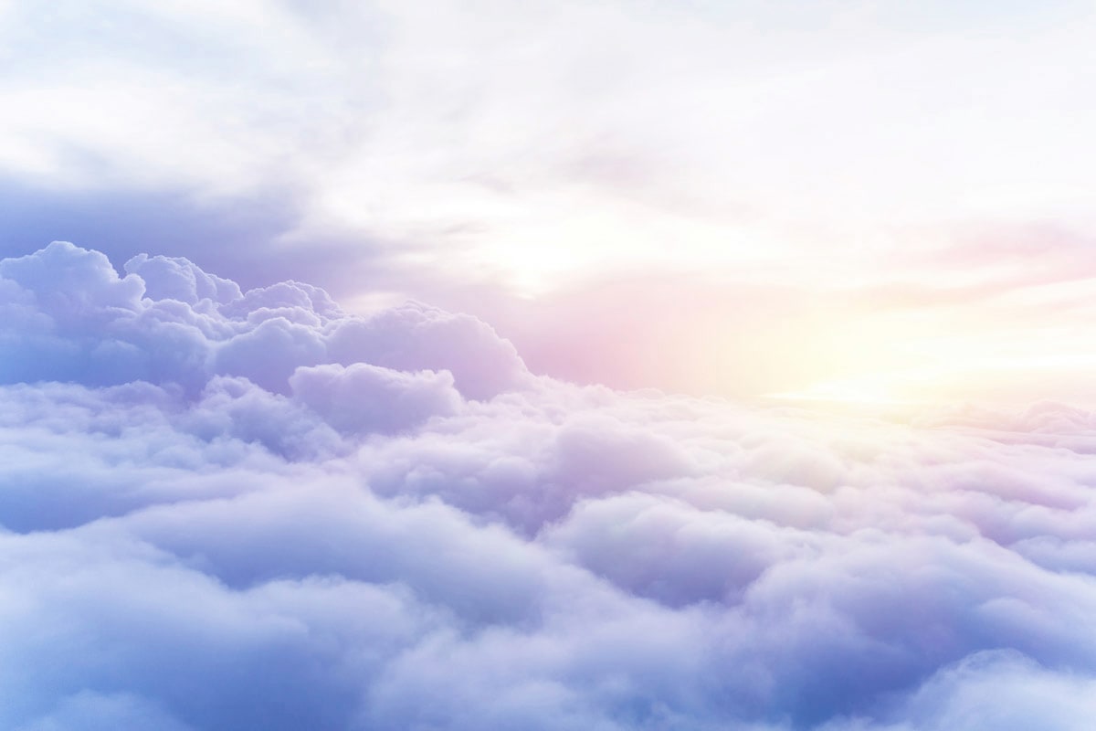 Papermoon Fototapete »Wolken«