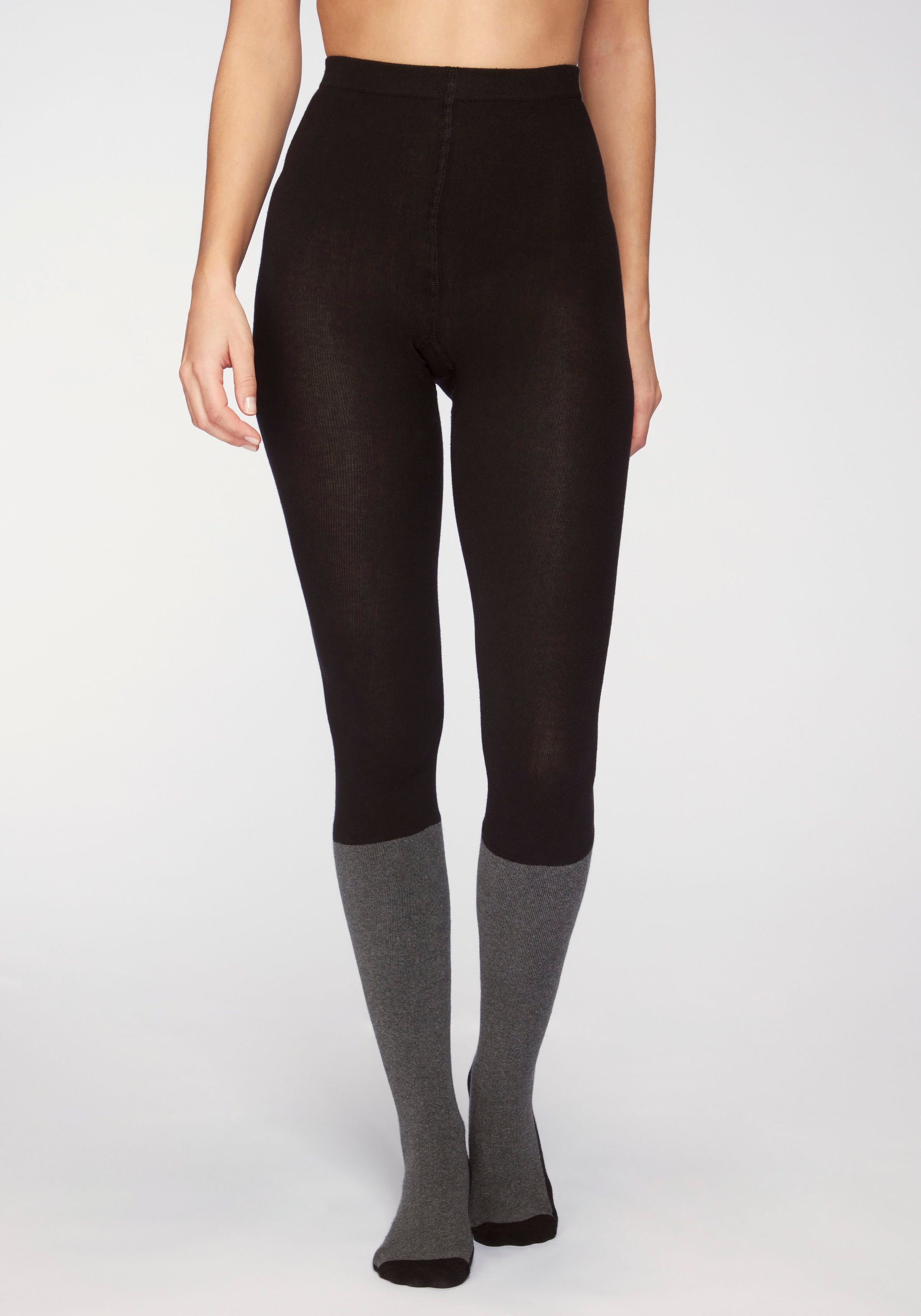 Image of Lavana Strickstrumpfhose 1 Stk. tlg. mit verstärkten Zonen, ideal für Skifahren