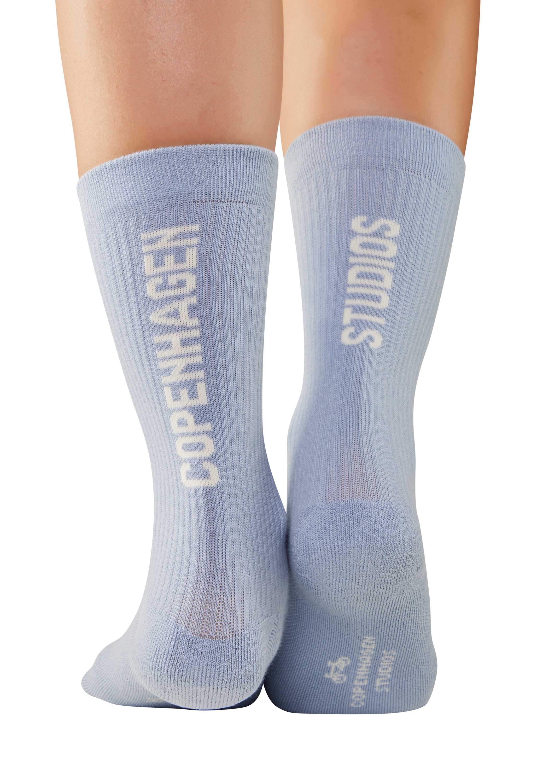 Copenhagen Studios Tennissocken Packung, 3 Stk. tlg. mit grossem Schriftzug