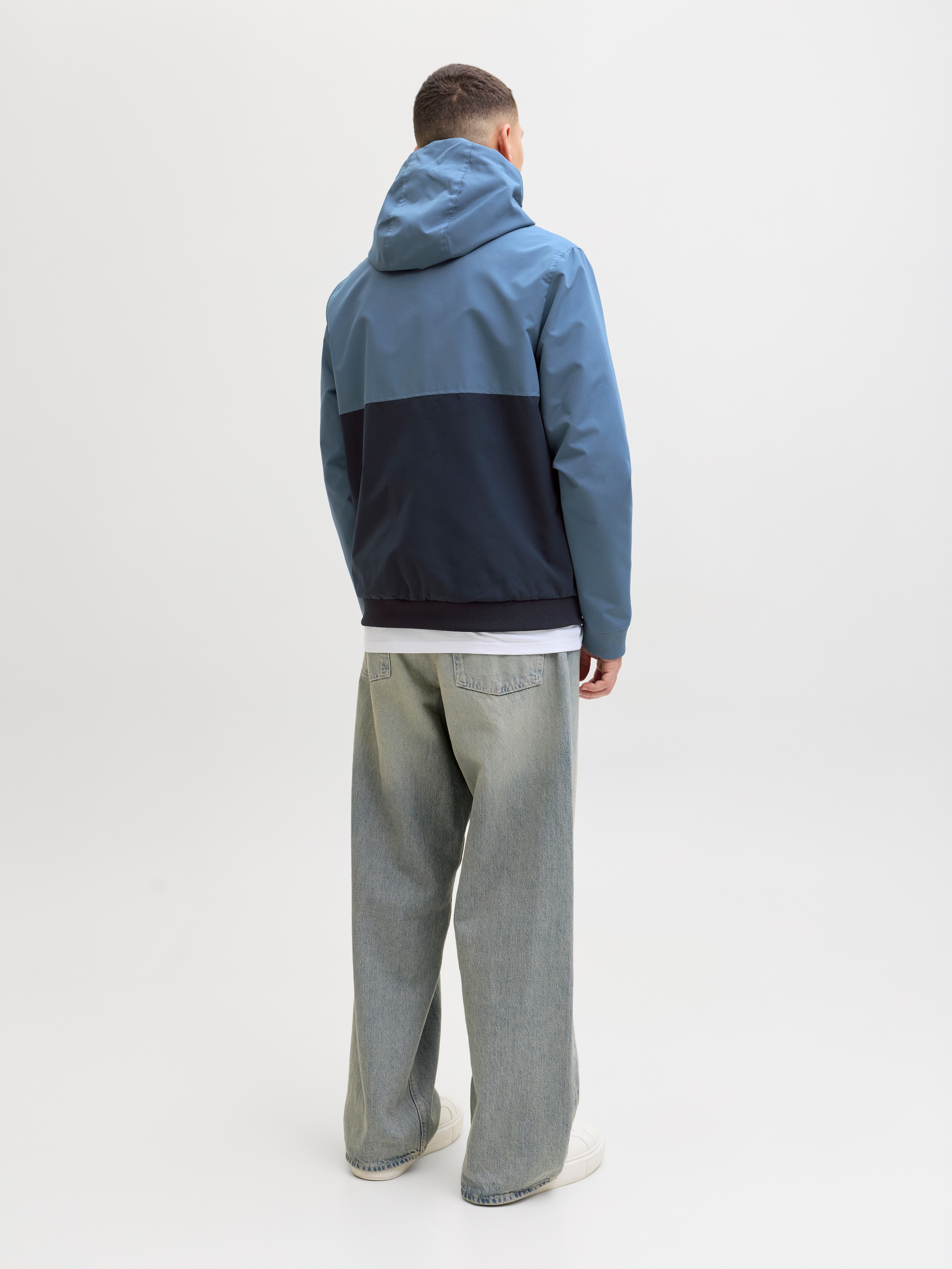 Jack & Jones Blouson »JJERUSH mit Kapuze« mit Kapuze Kunstfaser, regular fit