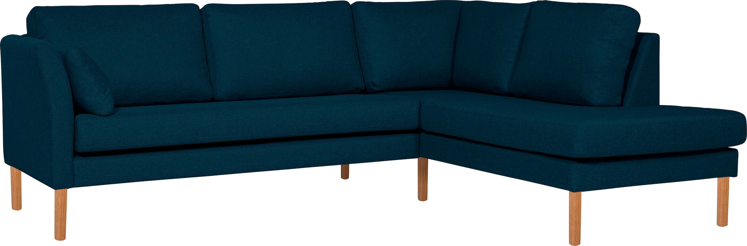 andas Ecksofa »Grenzda, L-Form,« mit Holzfüssen