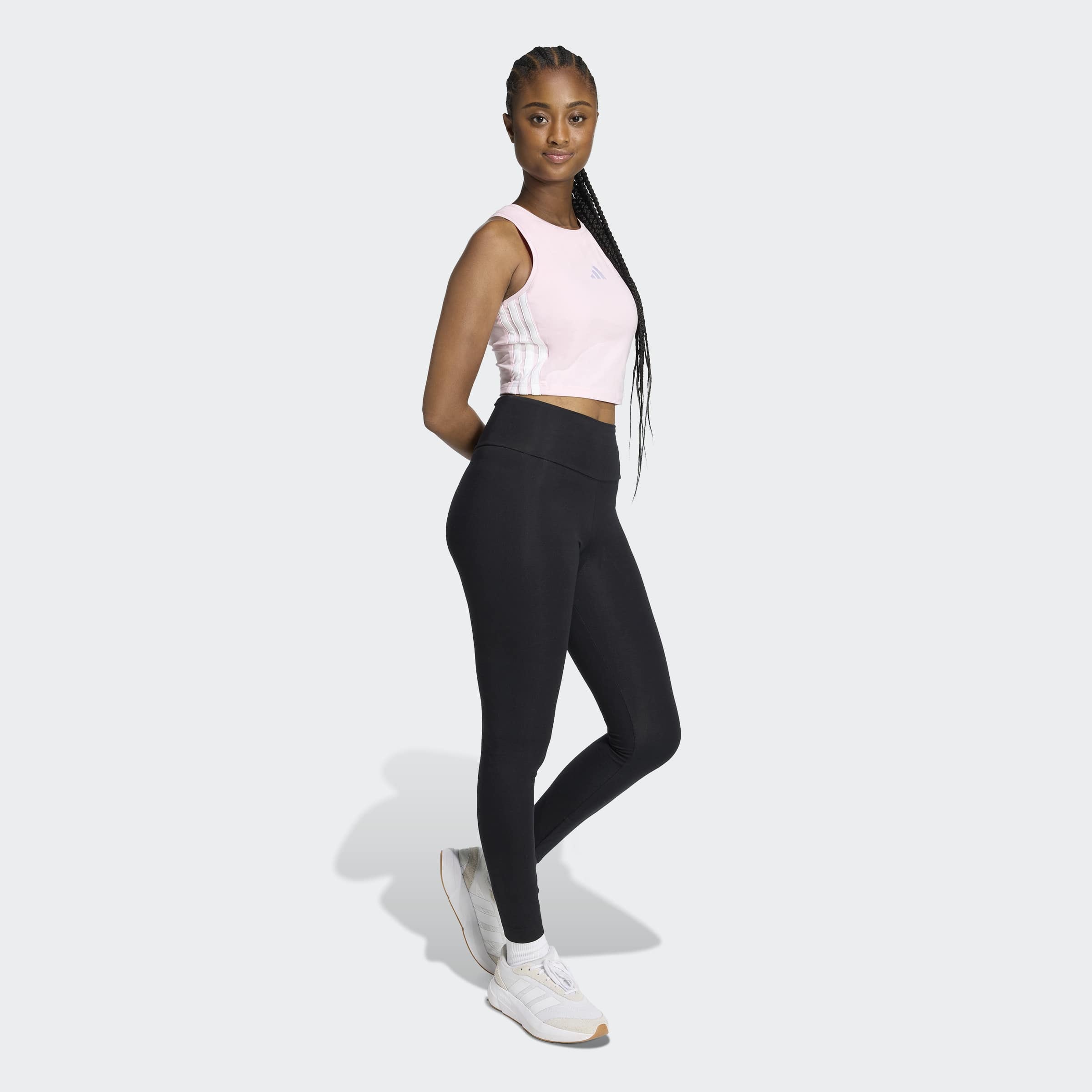 adidas Sportswear Débardeur »ESSENTIALS 3-STREIFEN GEPOLSTERTES«