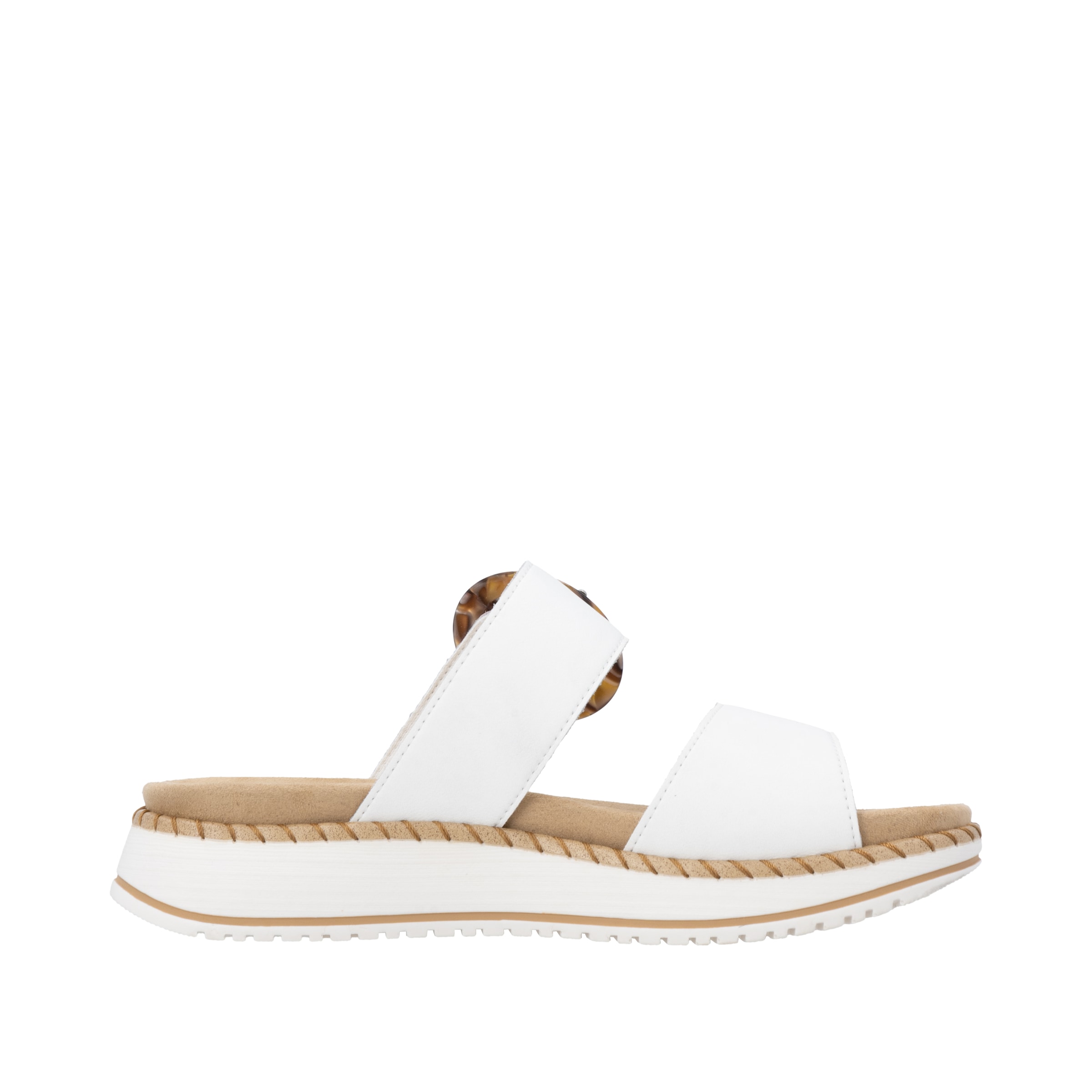 Remonte Pantolette  chaussure d'été, chausson avec fermetures scratch pratiques