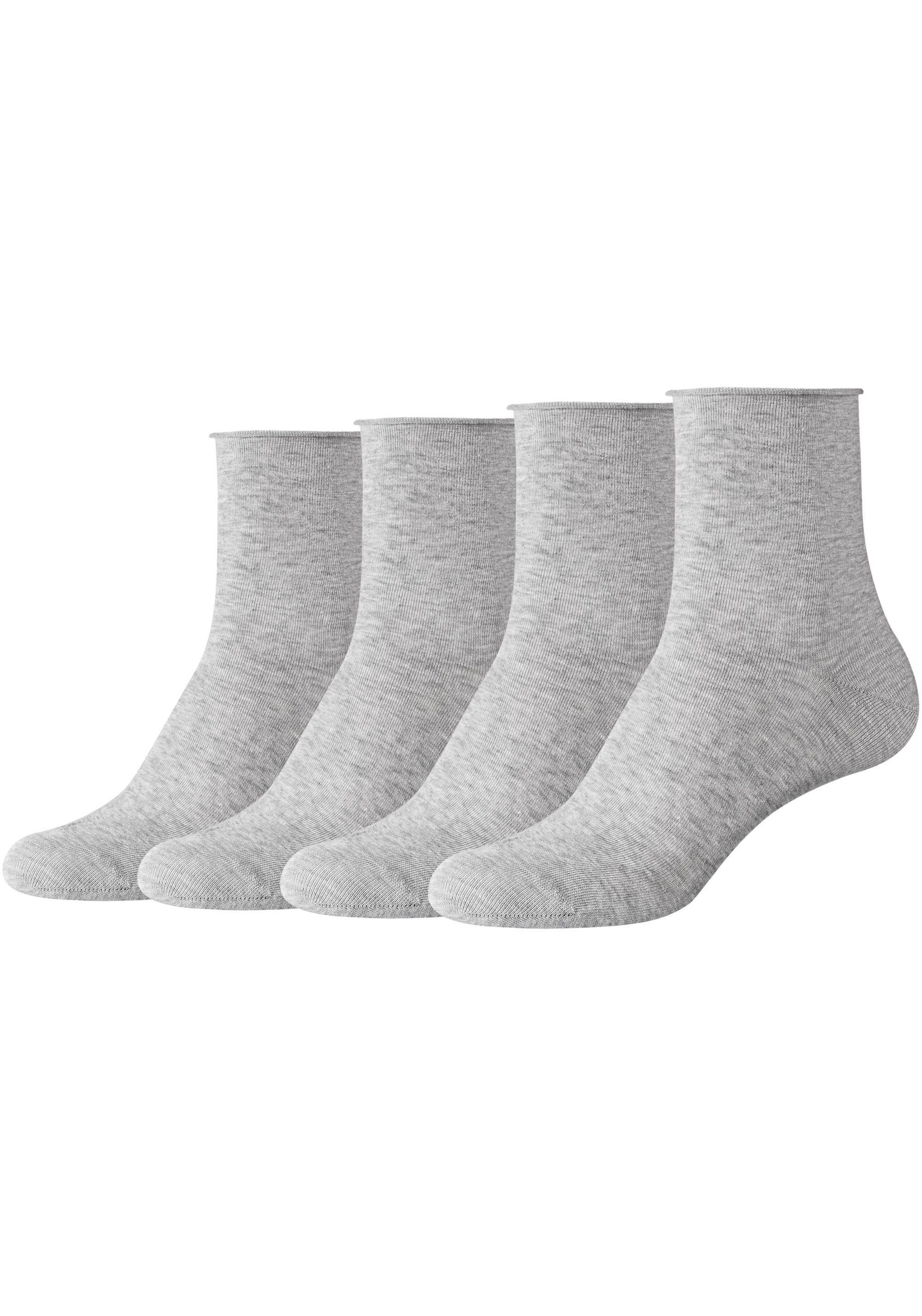 Camano Chaussettes »cotton fine« 4 cuis tlg. Mit Rollrand