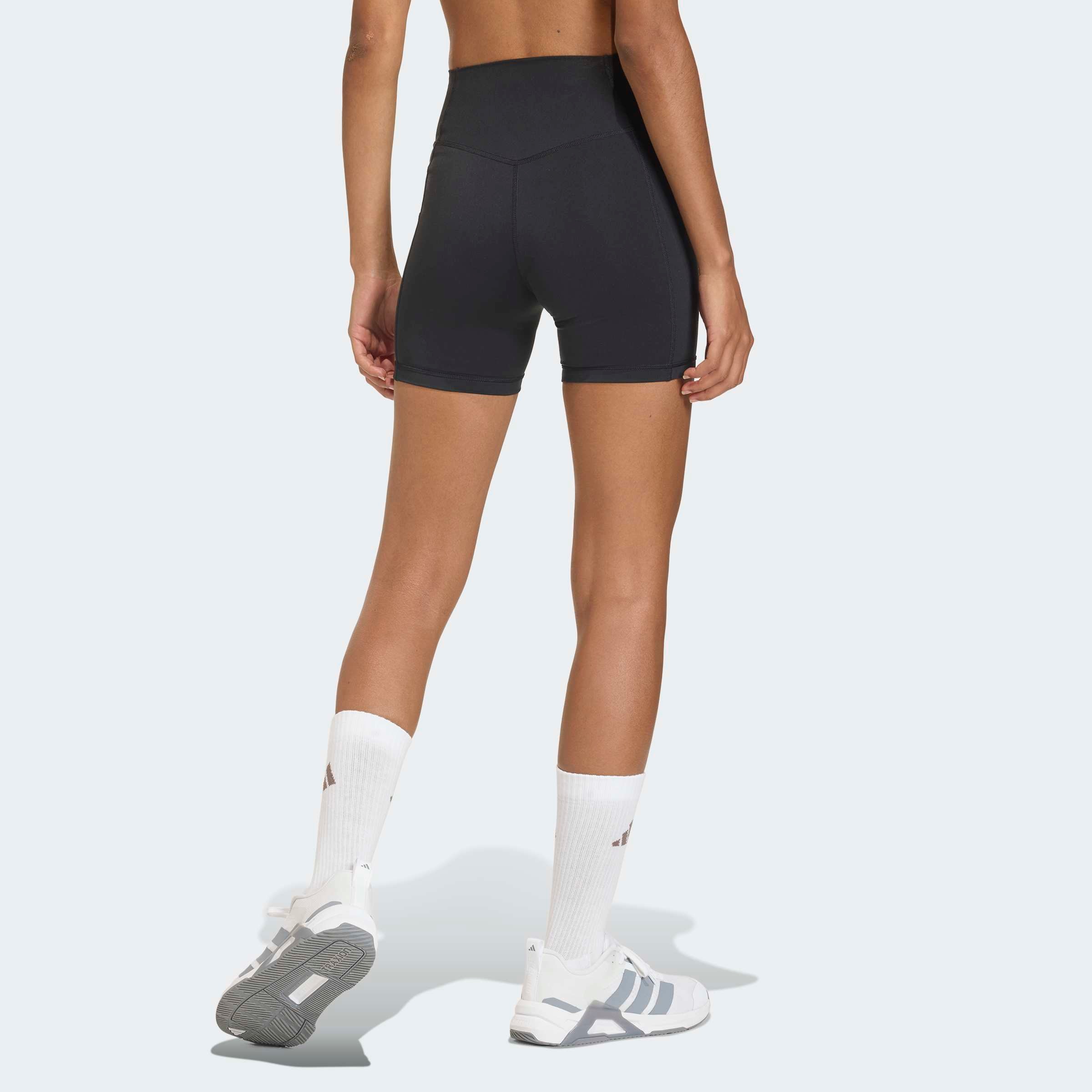 adidas Performance Shorts »OPTIME ESSENTIALS WORKOUT KURZE LEGGINGS«  für Erwachsene, mit sportlichem Stil