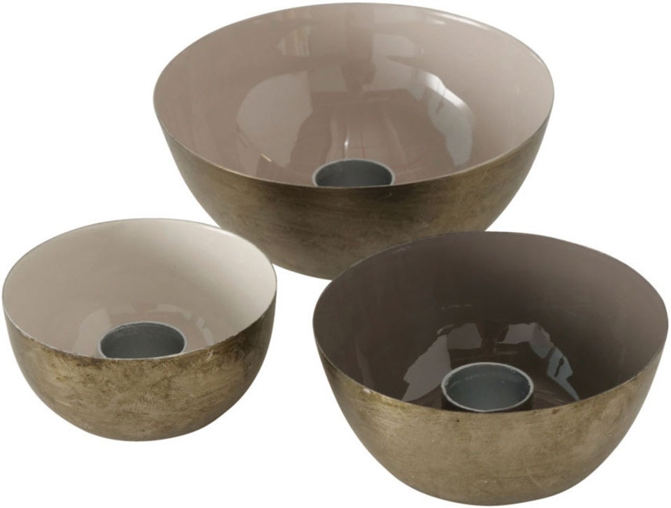 Image of BOLTZE Kerzenhalter »Jaryn«, (Set, 3 St.), aus Eisen, in drei unterschiedlichen Grössen bei Ackermann Versand Schweiz