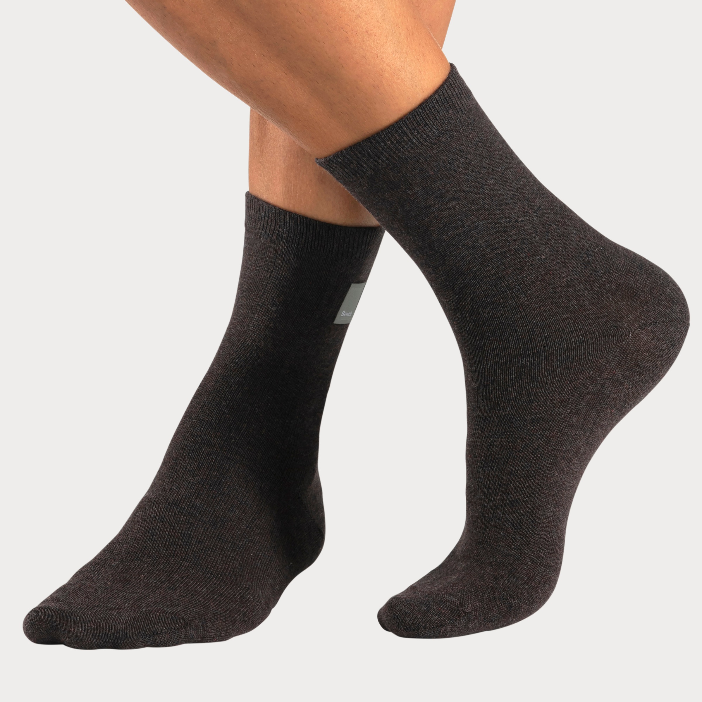 Bench. Basicsocken, (Packung, 4 Paar), mit Weblabel