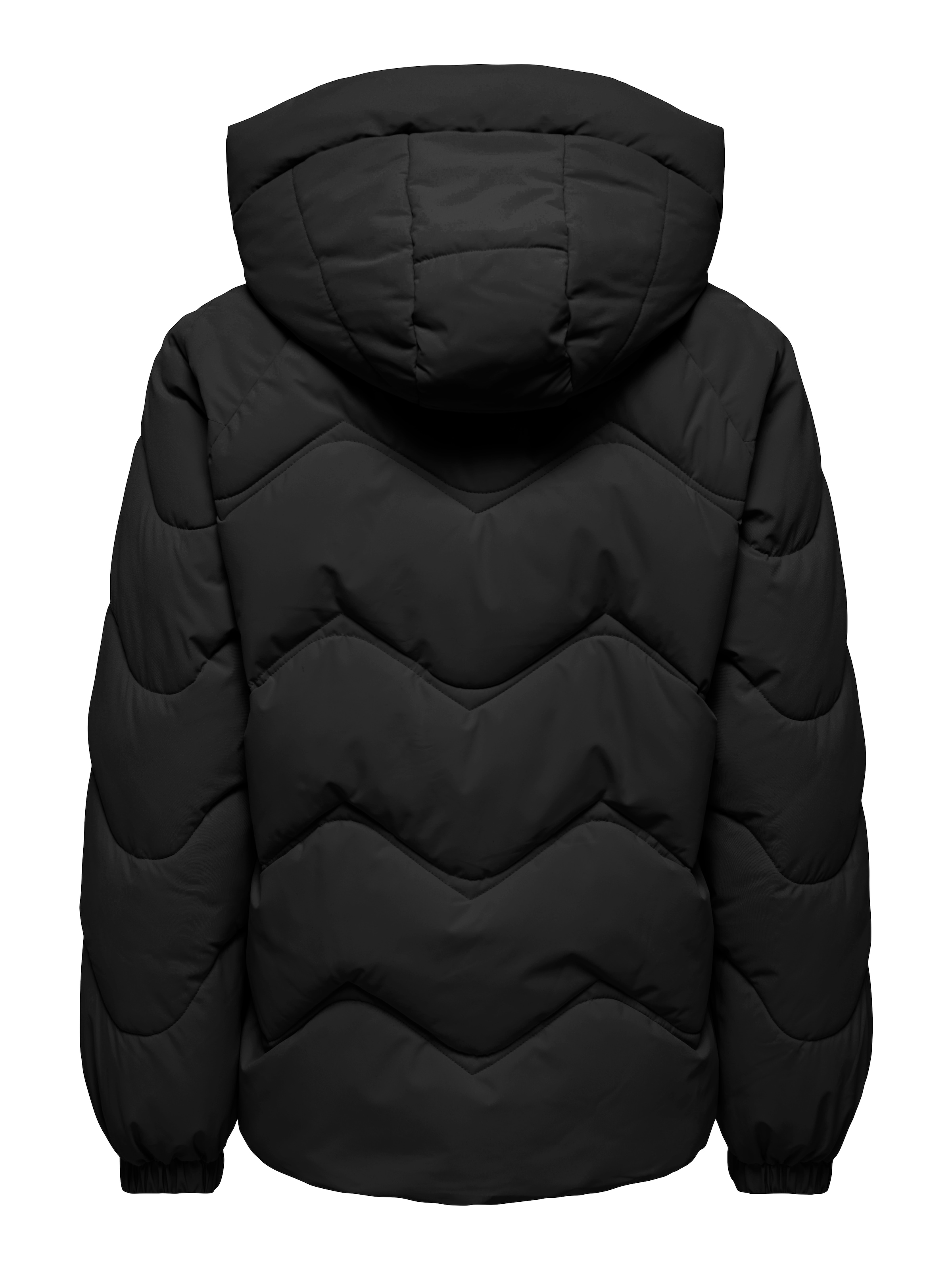 JDY Steppjacke »JDYPOWER SHORT HOOD PUFFER OTW HAB« mit Kapuze Kunstfaser