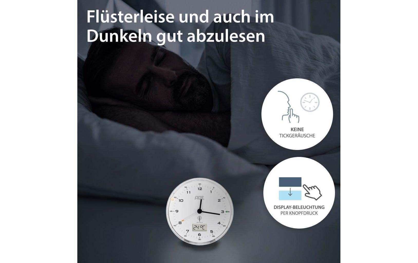ADE Funkwecker »8,1 x 4 cm«
