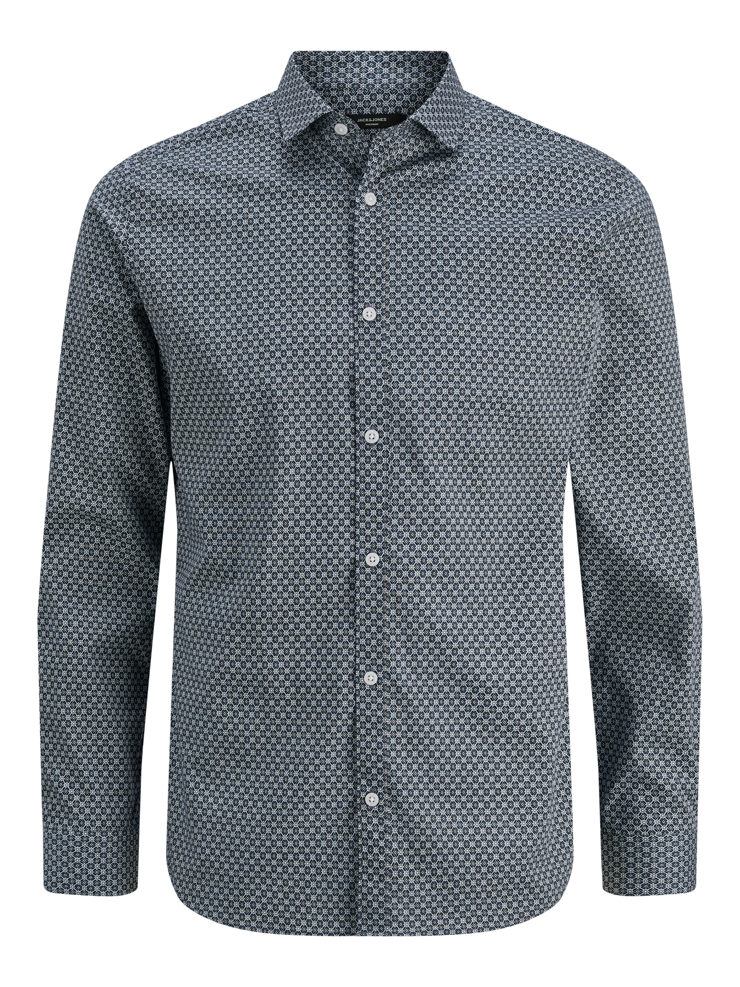 Jack & Jones Langarmhemd »JPRBLABLACKPOOL STRETCH AOP LS SHIRT SN«