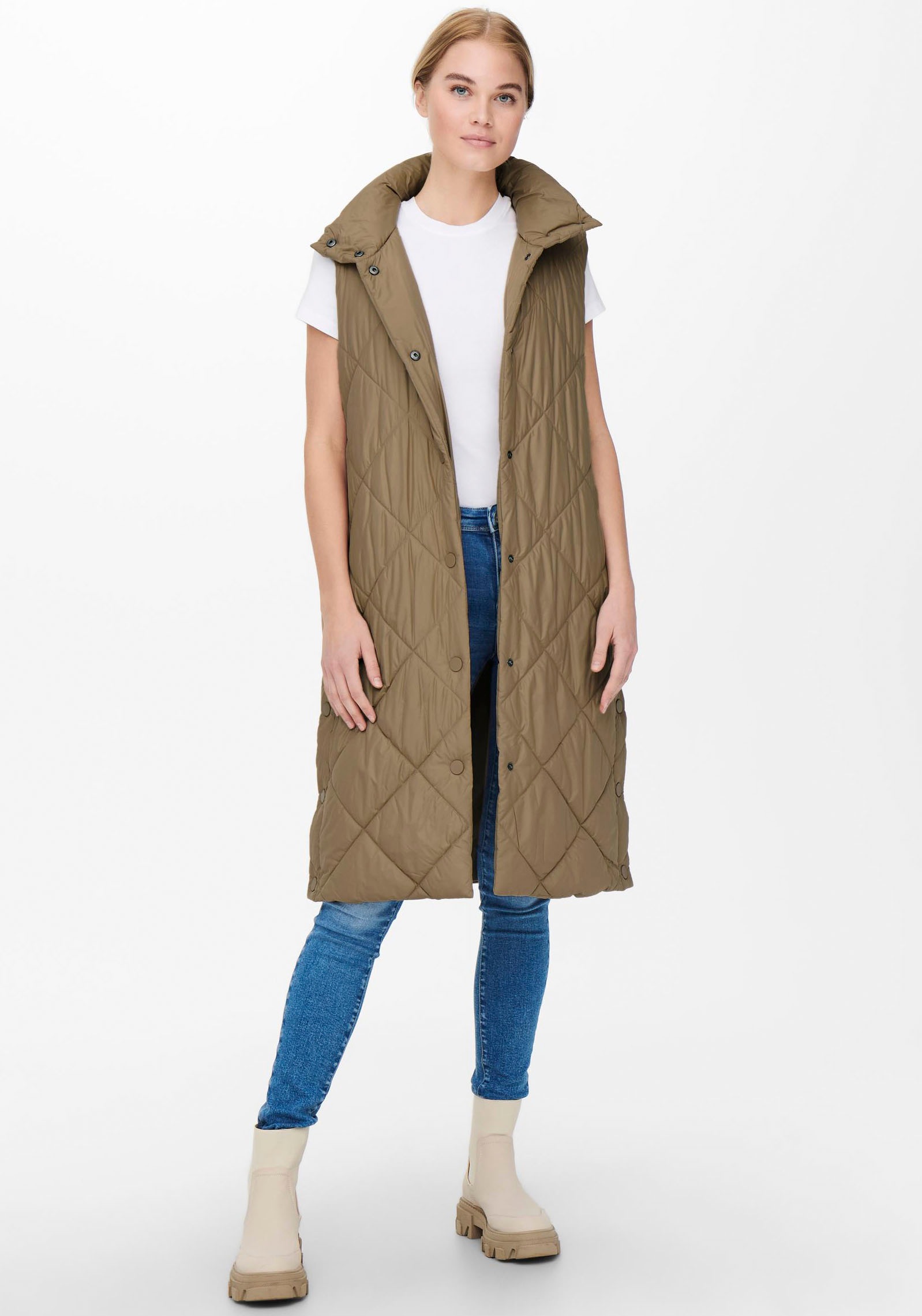 Image of Only Steppweste »ONLTANZIA QUILTED WAISTCOAT« bei Ackermann Versand Schweiz