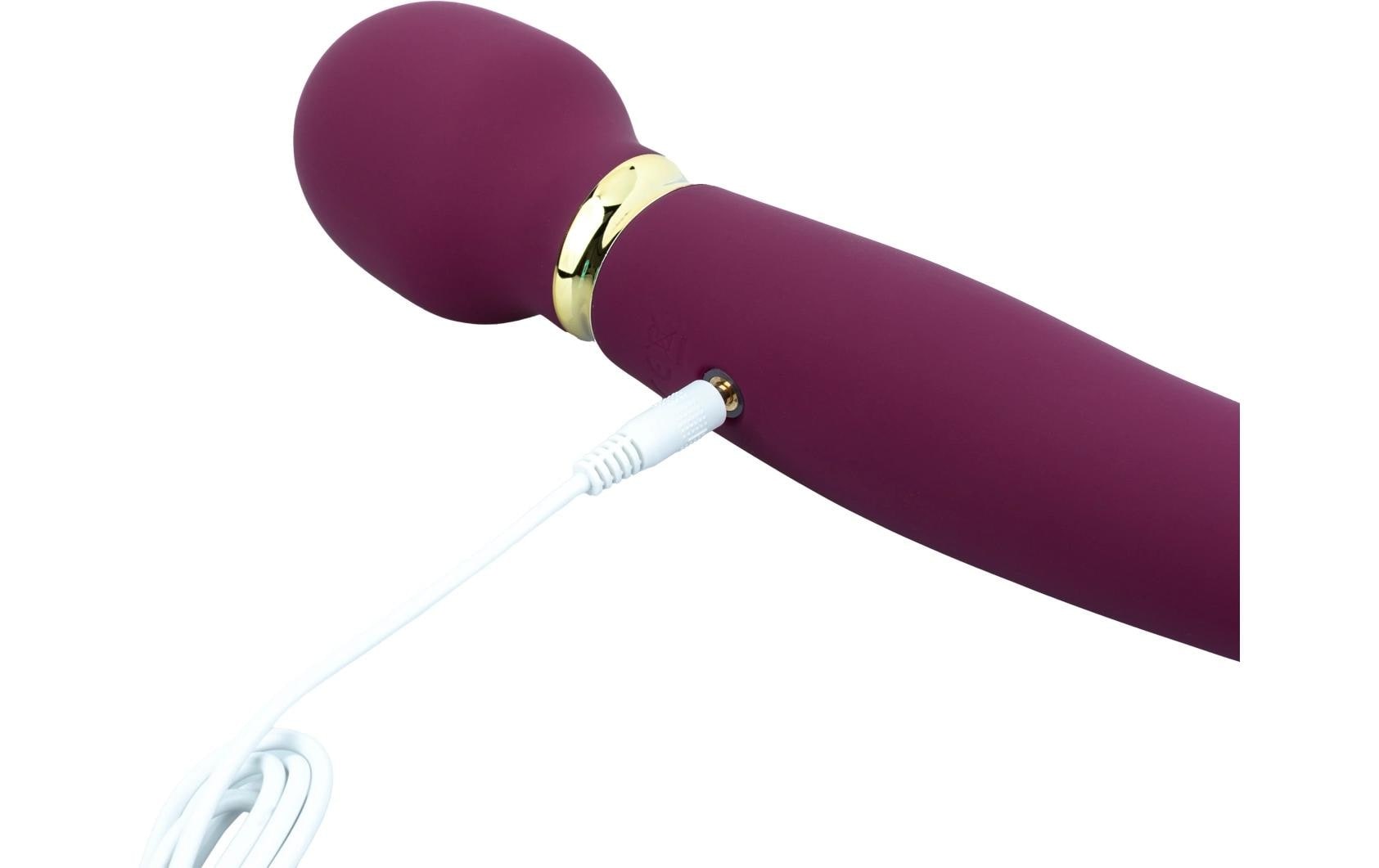 AMORELIE Vibrator »Kiss Berry« Massagestab in ergonomischer Form sorgt für Komfort