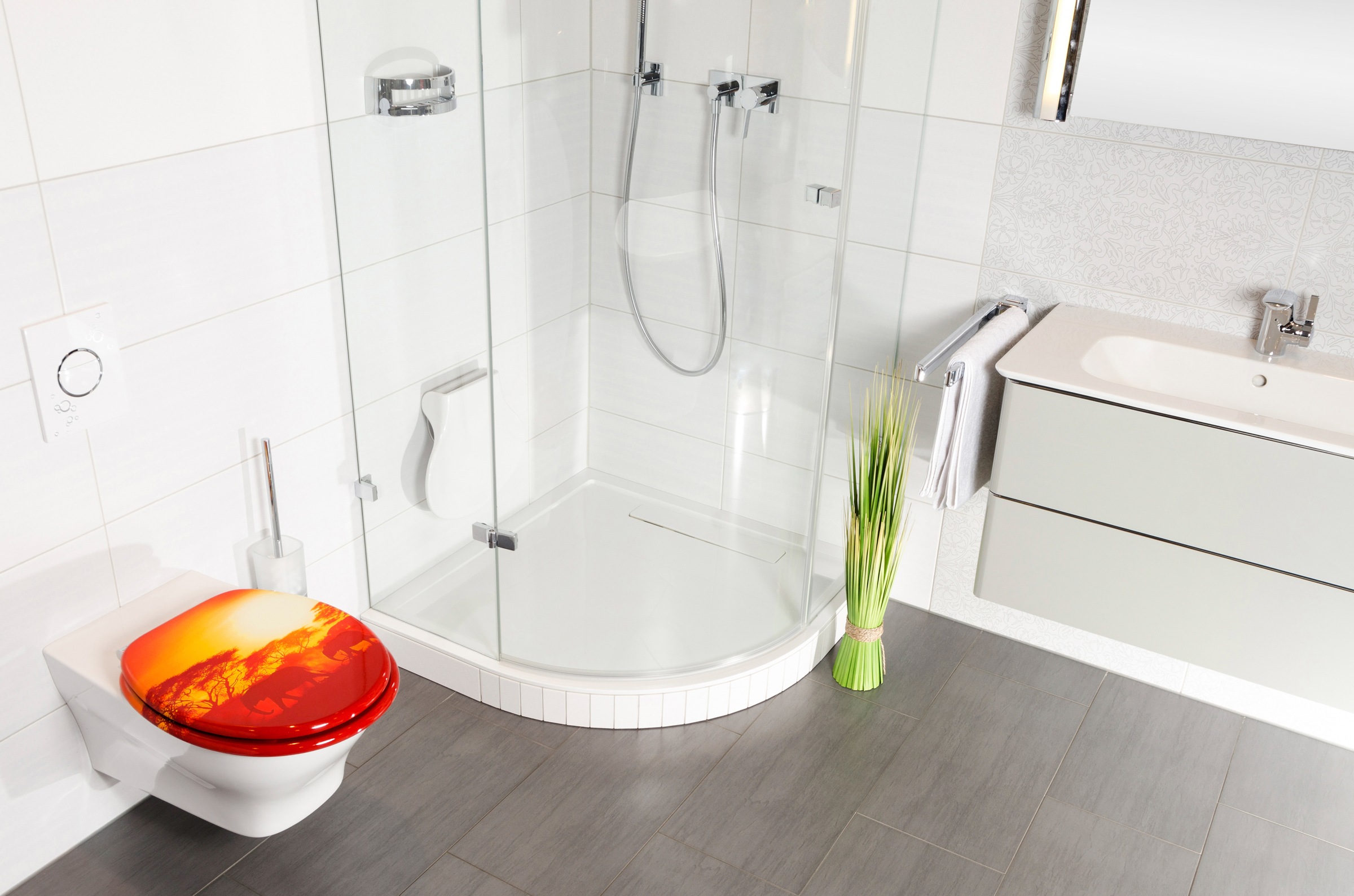 Sanilo Siège de WC »Savanne« mit Absenkautomatik