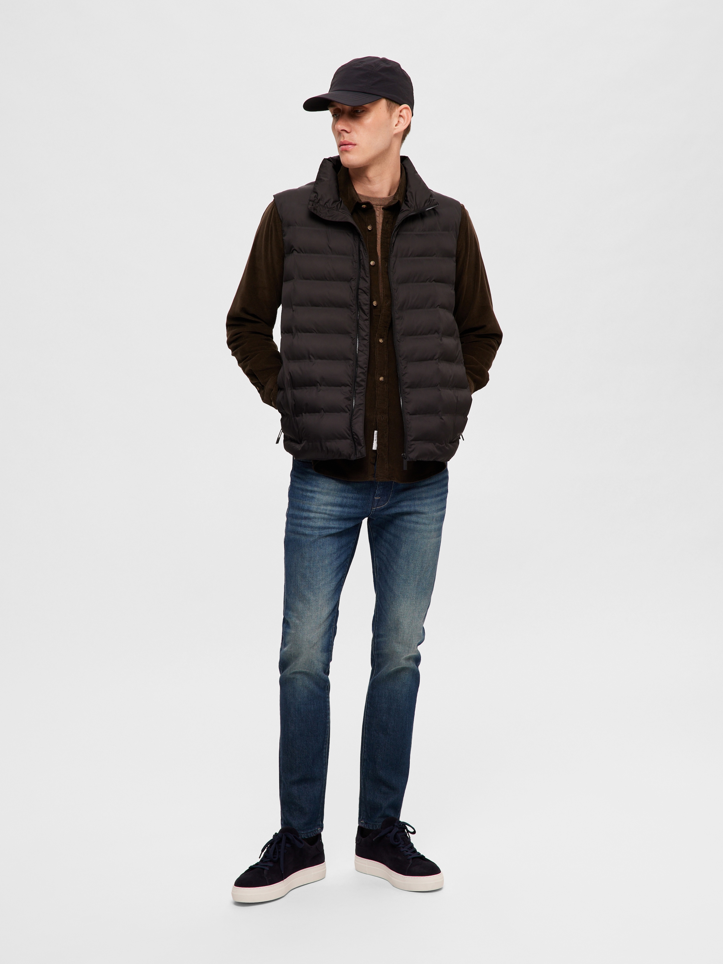 SELECTED HOMME Steppweste »SLHBARRY QUILTED GILET NOOS«