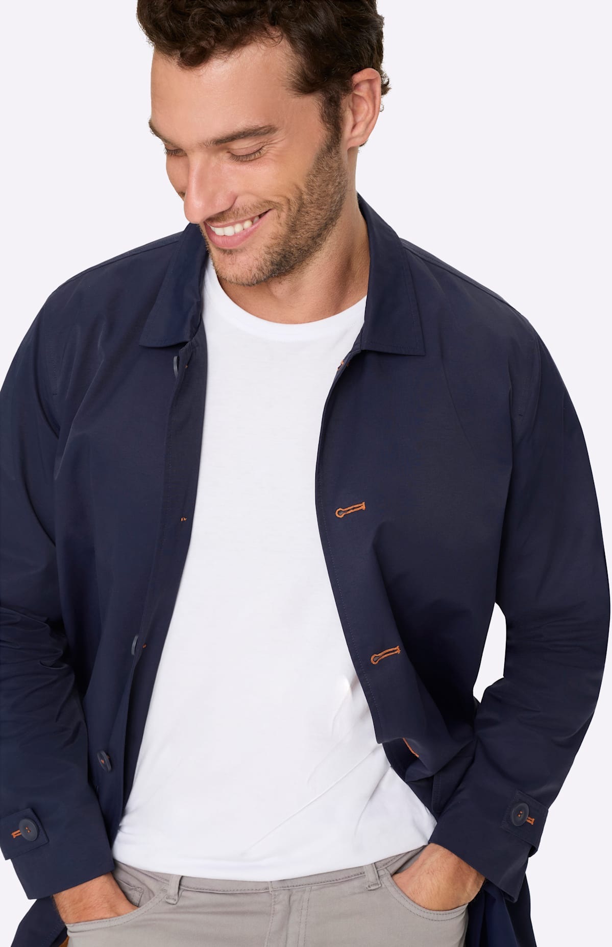 Marco Donati Veste de travail ohne Kapuze