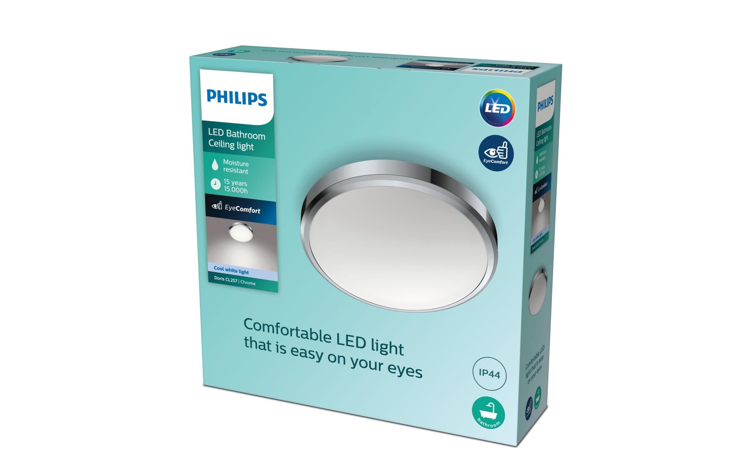 Philips Deckenleuchte »Doris 17 W, 4« Neutralweiss