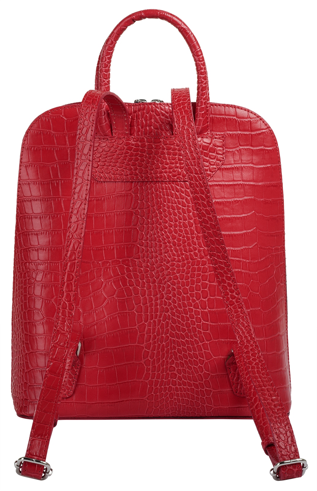Cluty Cityrucksack, echt Leder, Made in Italy