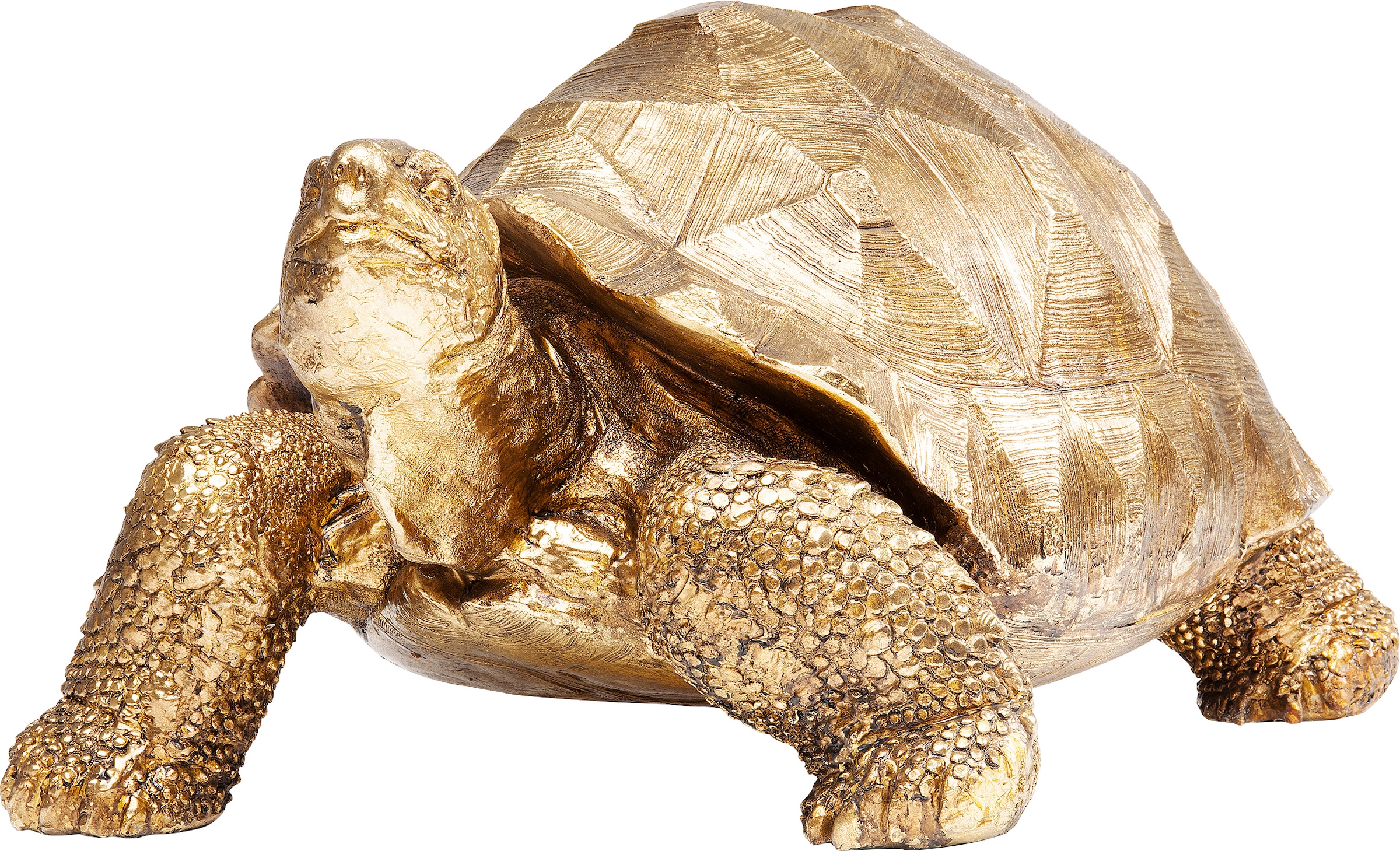 Image of Kare Design Dekofigur "Turtle Gold Medium 40cm"