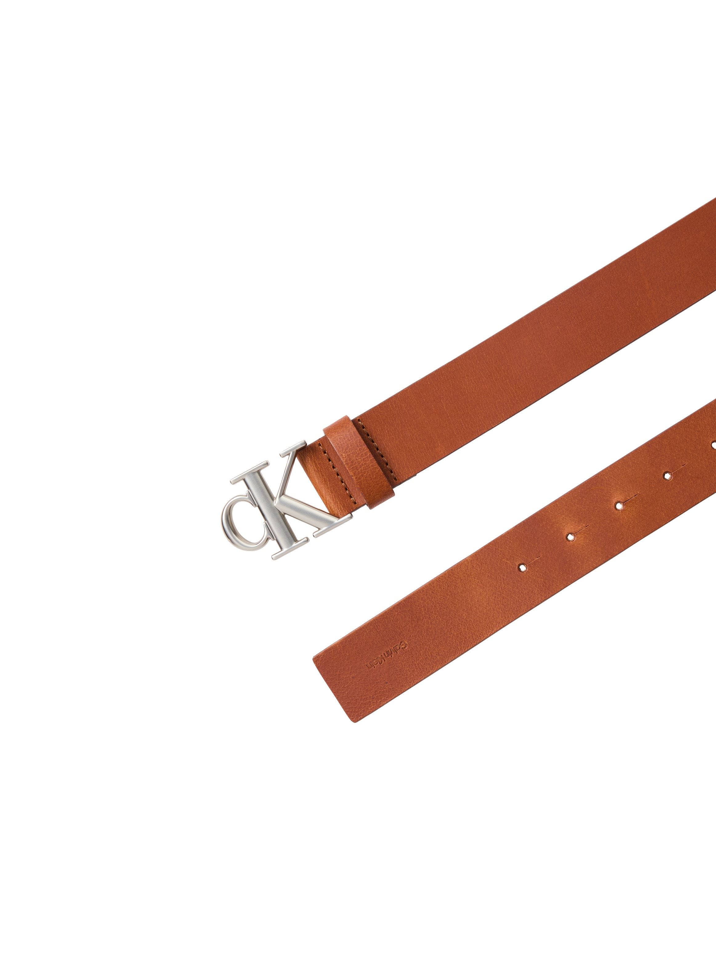 Calvin Klein Ledergürtel »CK BUCKLE SMOOTH 35MM« Grössenverstellbar mit Metallschliesse