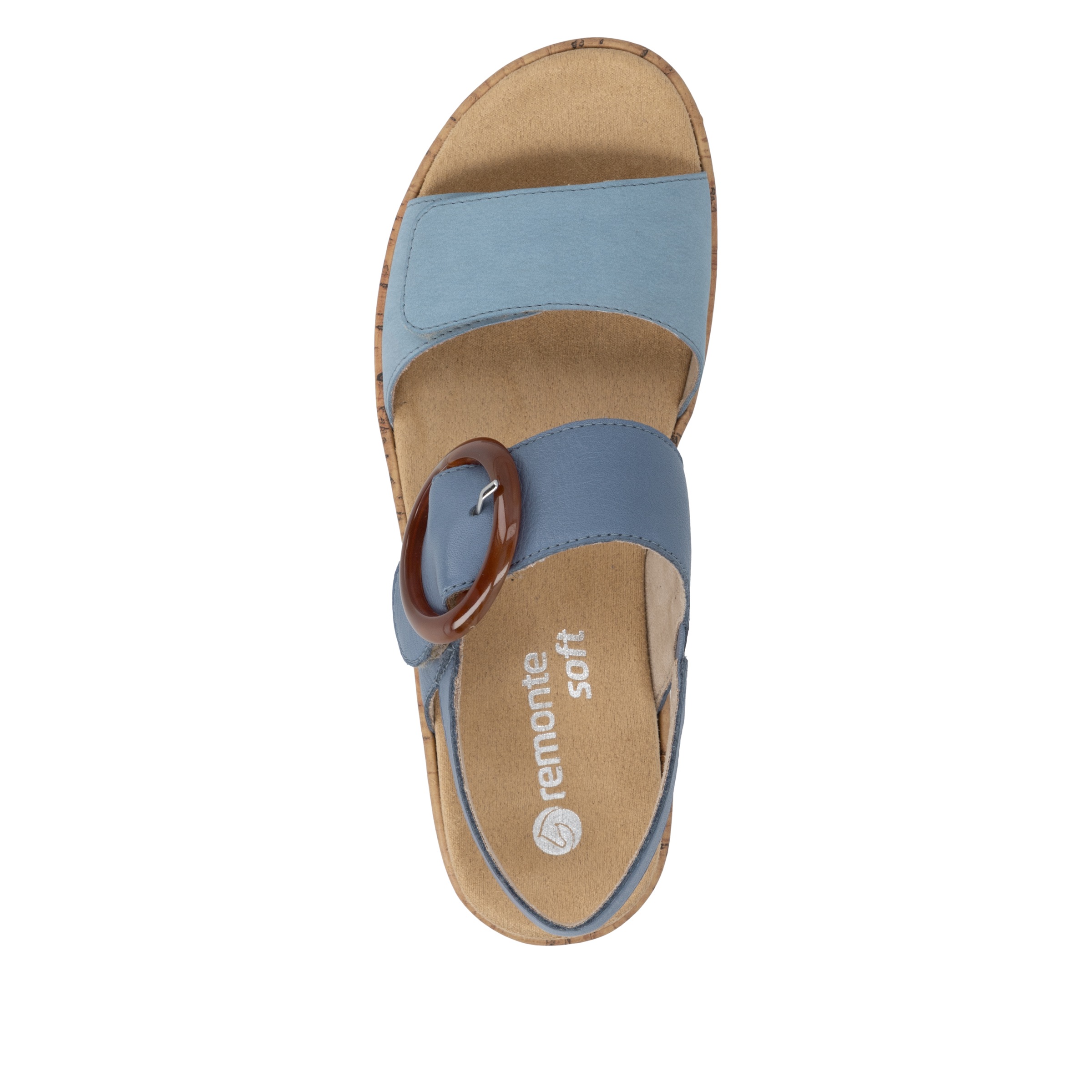 Remonte Keilsandalette  Sommerschuh, Riemchensandale, praktische Klettverschlüsse