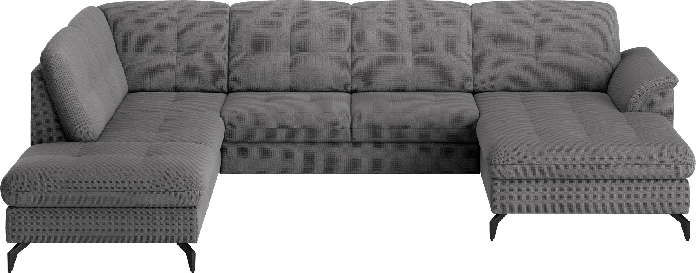 sit&more Wohnlandschaft »Zora U-Form«, wahlweise mit Bettfunktion und Bettkasten