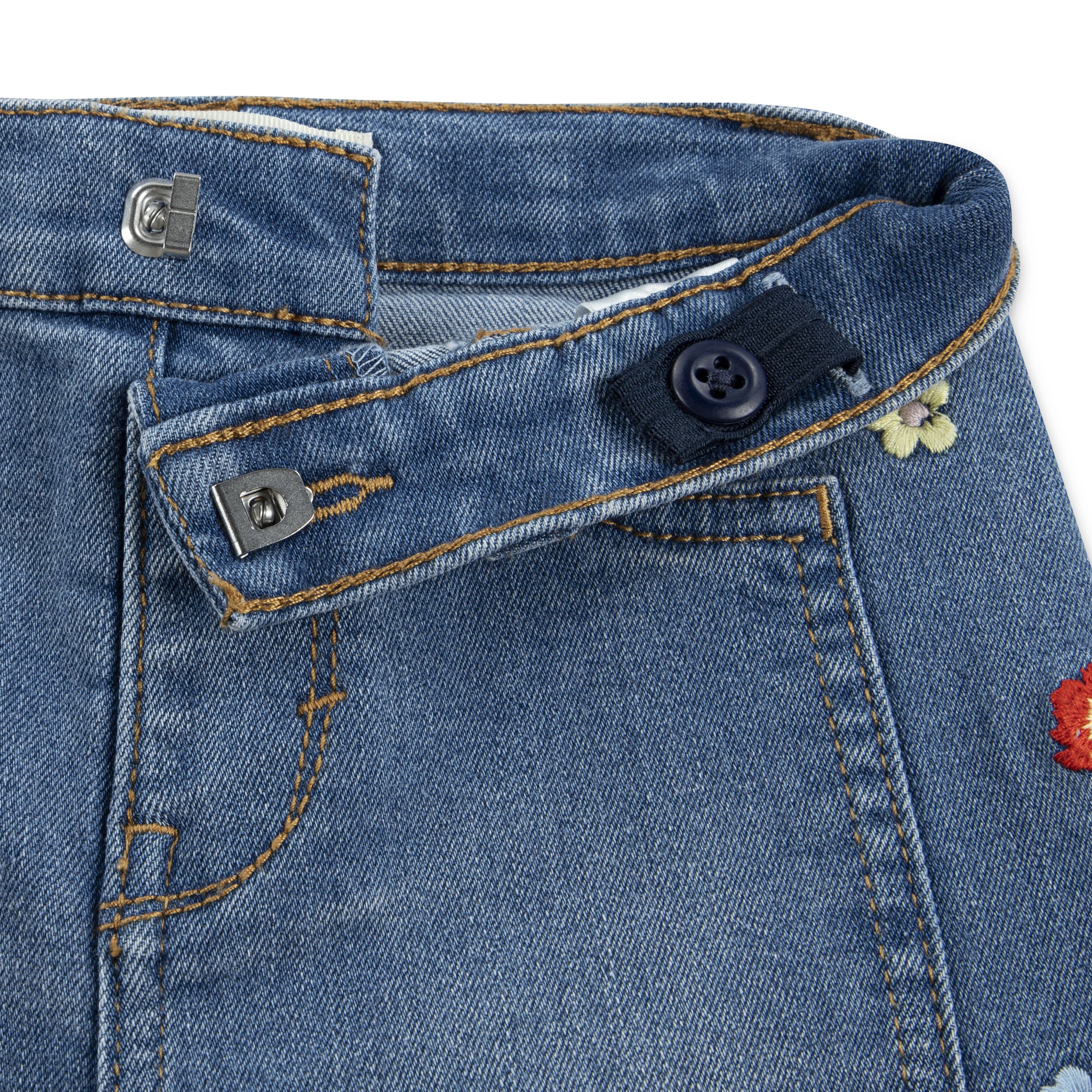 Levi's® Kids Langarmshirt & Hose »LVG CROCHET LEVI'S TOP,JEANS«, mit Blümchenstickereien - for GIRLS