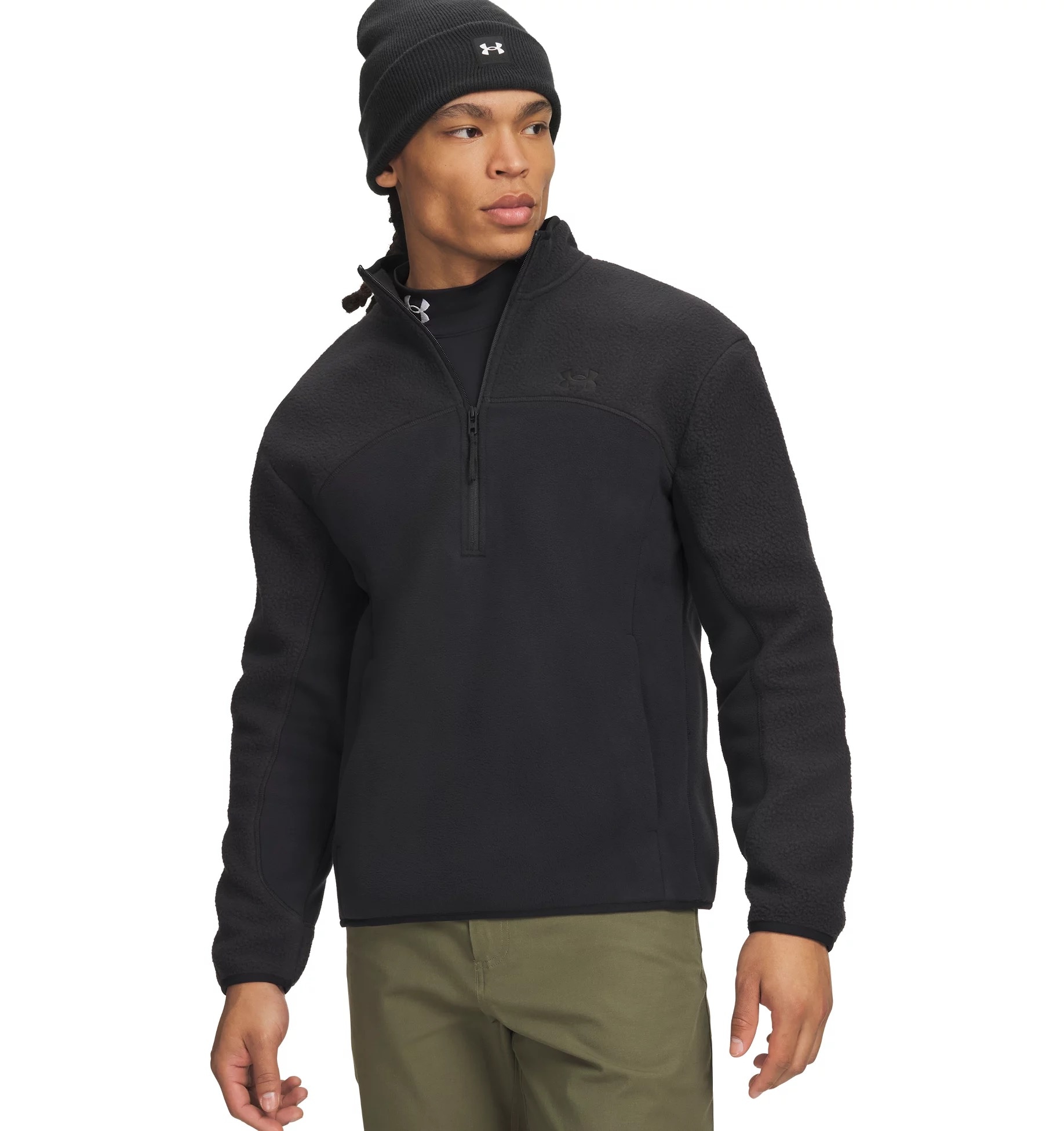 Image of Under Armour Sweatshirt "M CGI BASECAMP HZ FLEECE", aus Polyester, in den Grössen S bis XXXL