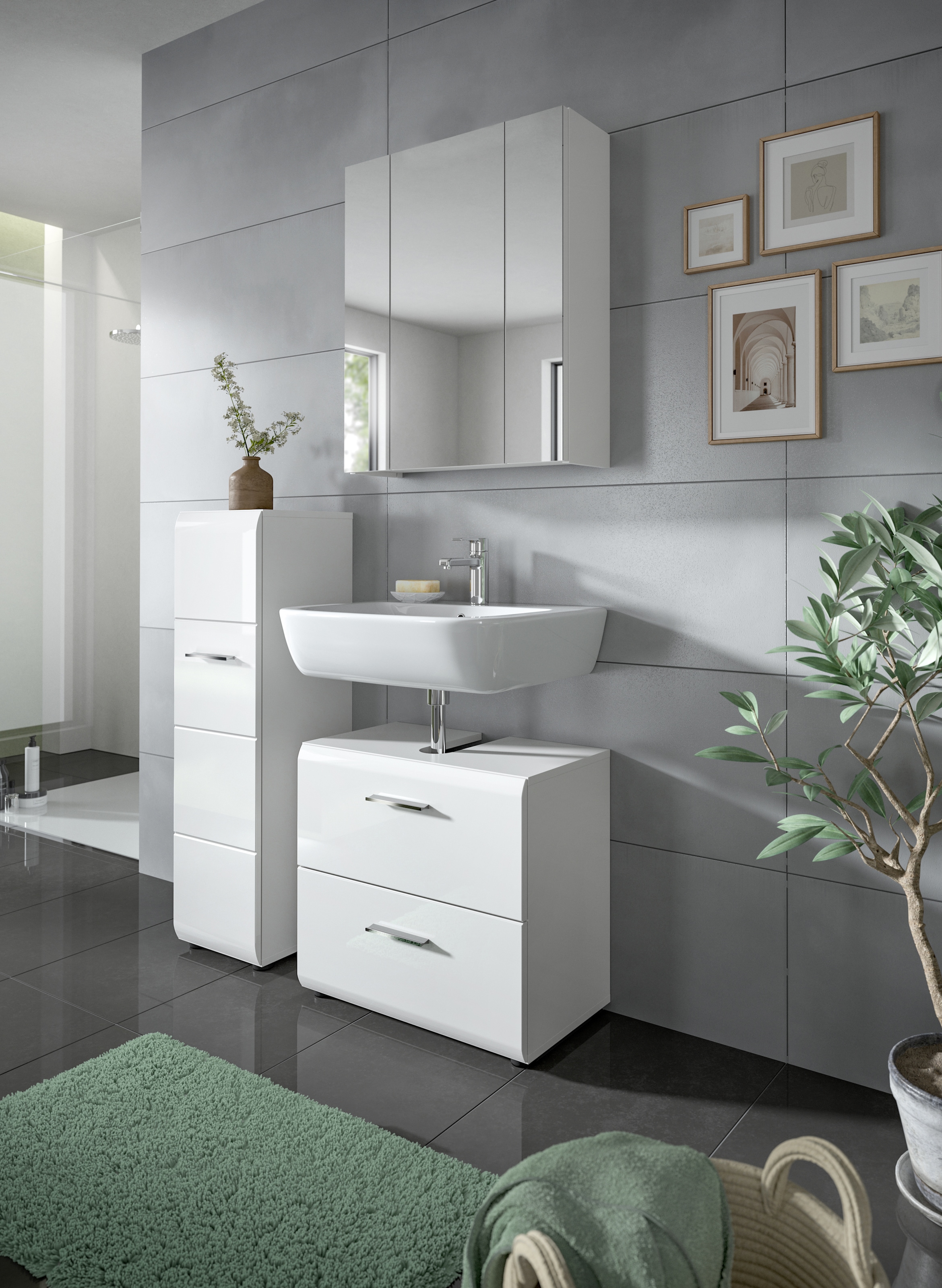 INOSIGN Ensemble de salle de bains Set, 3 cuis tlg.